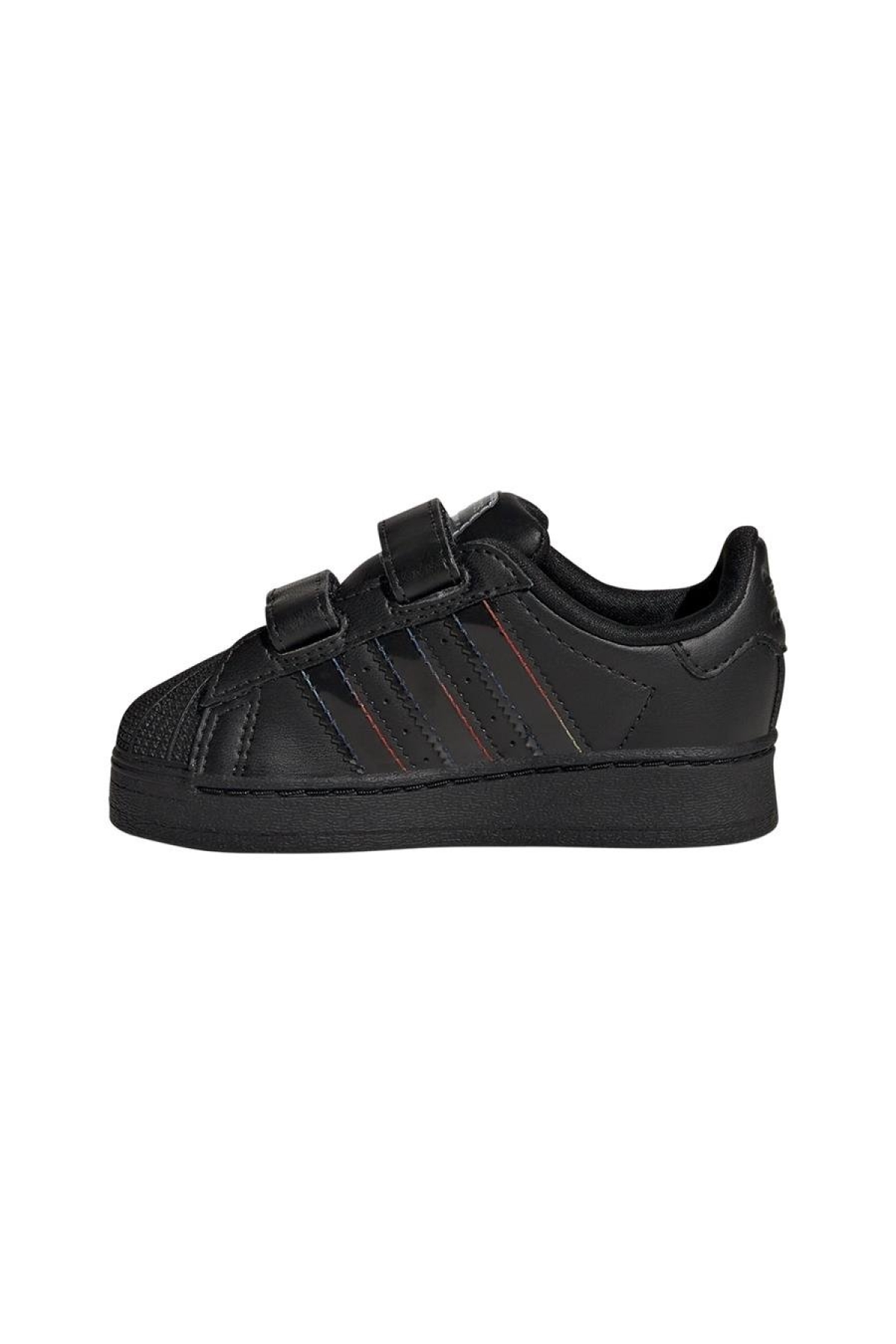 Bebek Siyah Sneaker SUPERSTAR LED LIGHTS CF I JI0512 - Görsel 7