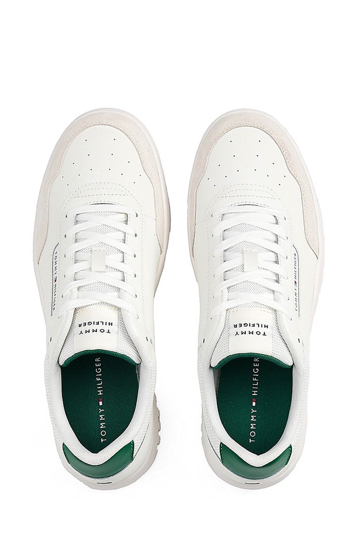 TH BASKET CORE LTH MIX Lacivert Erkek Sneaker - Görsel 5