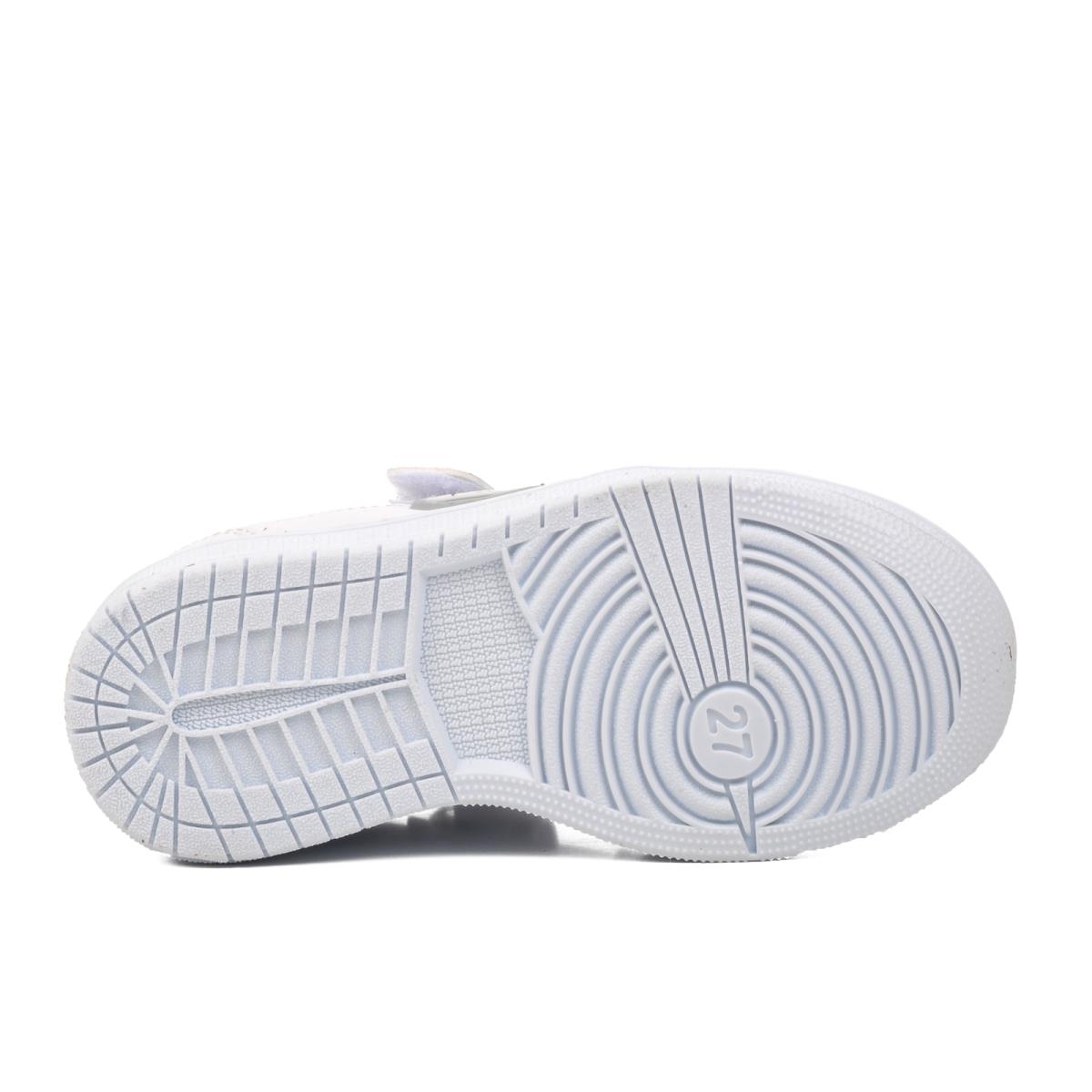 Sloga-P Beyaz-Beyaz Çocuk Spor Ayakkabı - Görsel 3