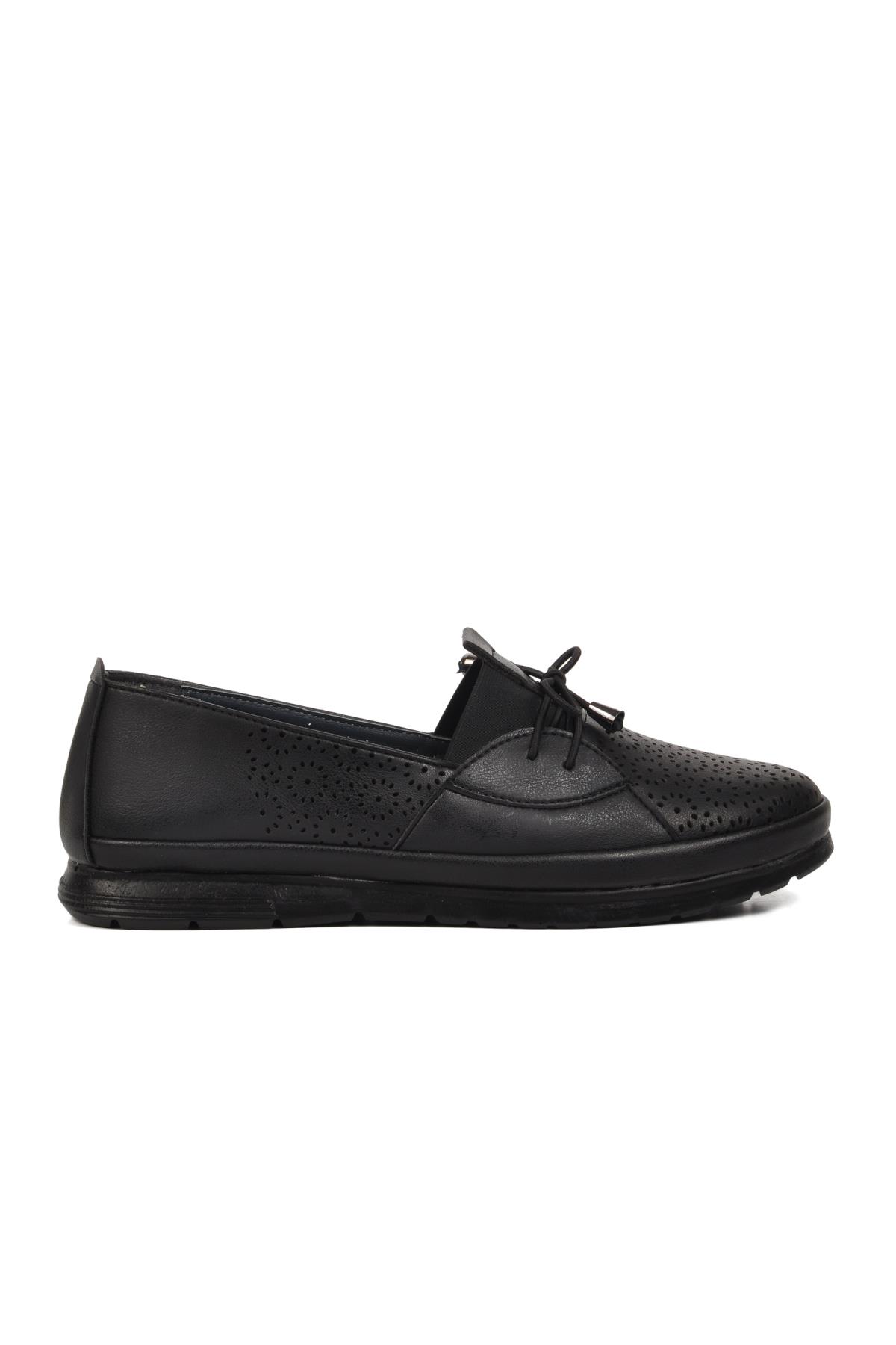 1107 Siyah Kadın Günlük Ayakkabı - Görsel 3