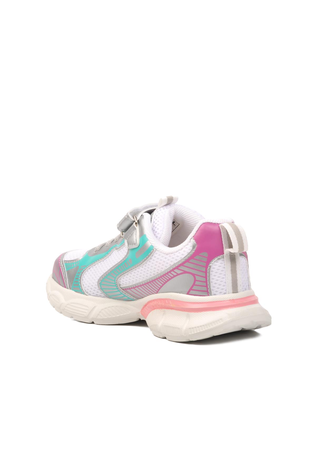 Adam-F Gümüş Çocuk Spor Ayakkabı - Görsel 5