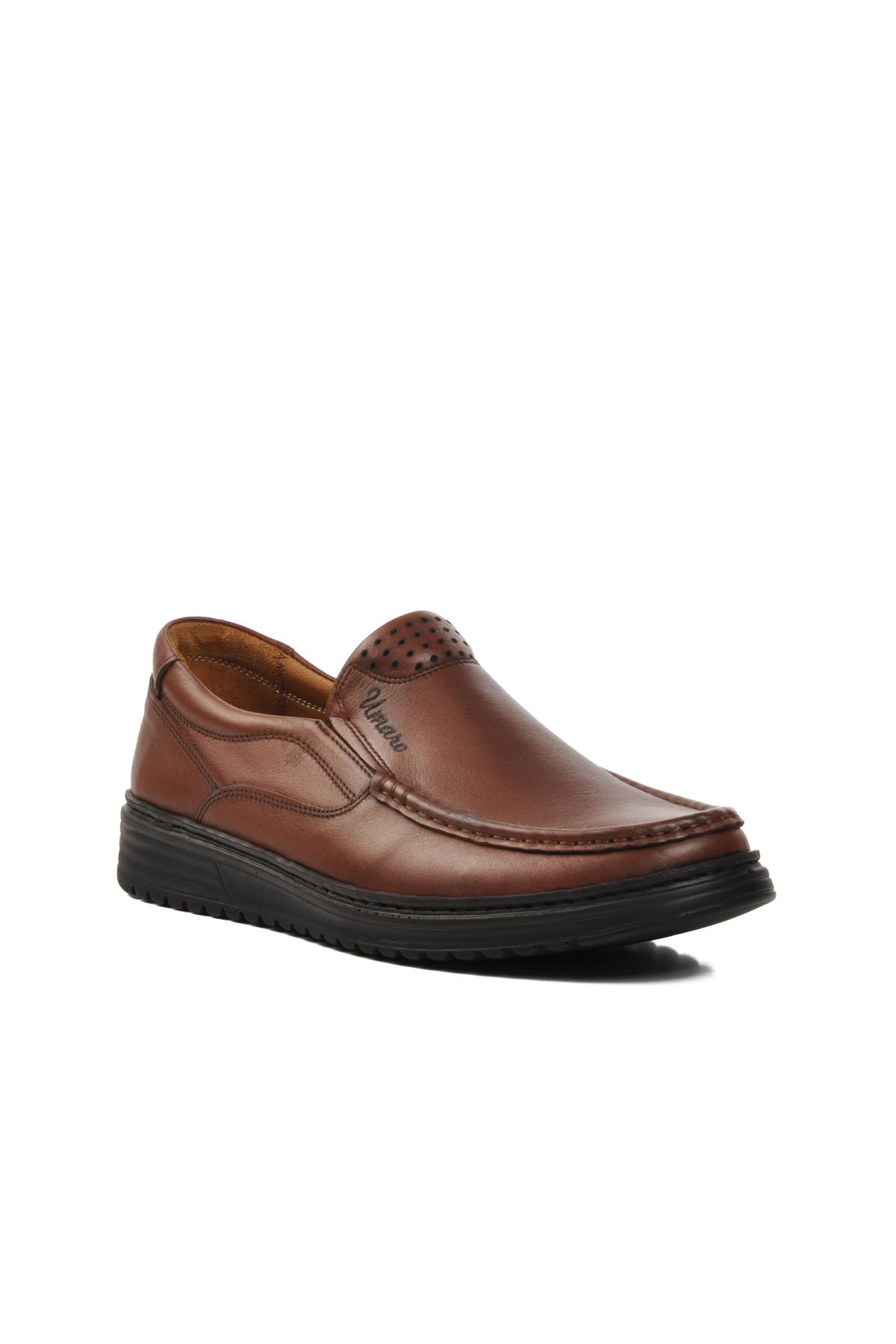 047 Taba Hakiki Deri Erkek Günlük Ayakkabı - Görsel 2