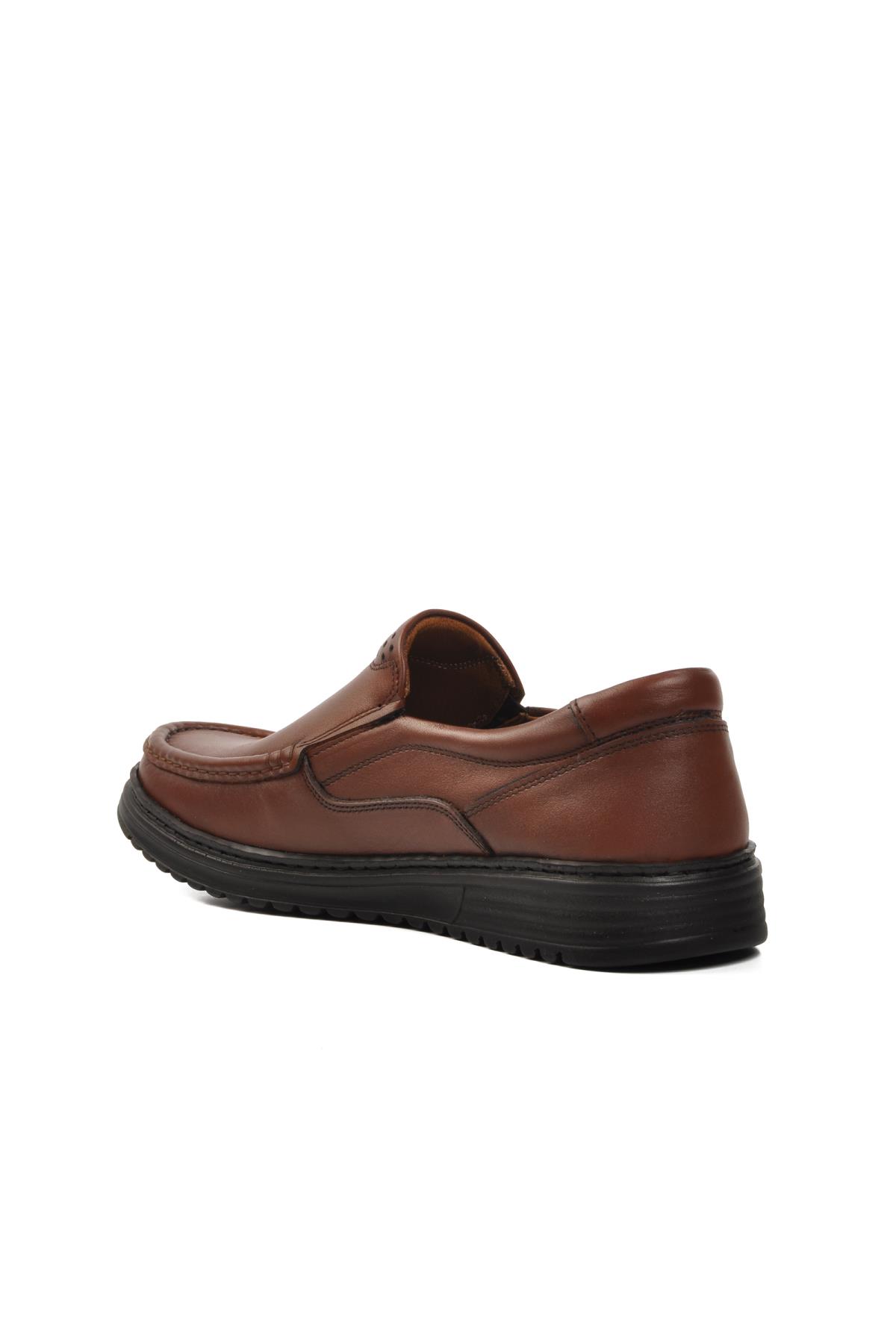 047 Taba Hakiki Deri Erkek Günlük Ayakkabı - Görsel 5