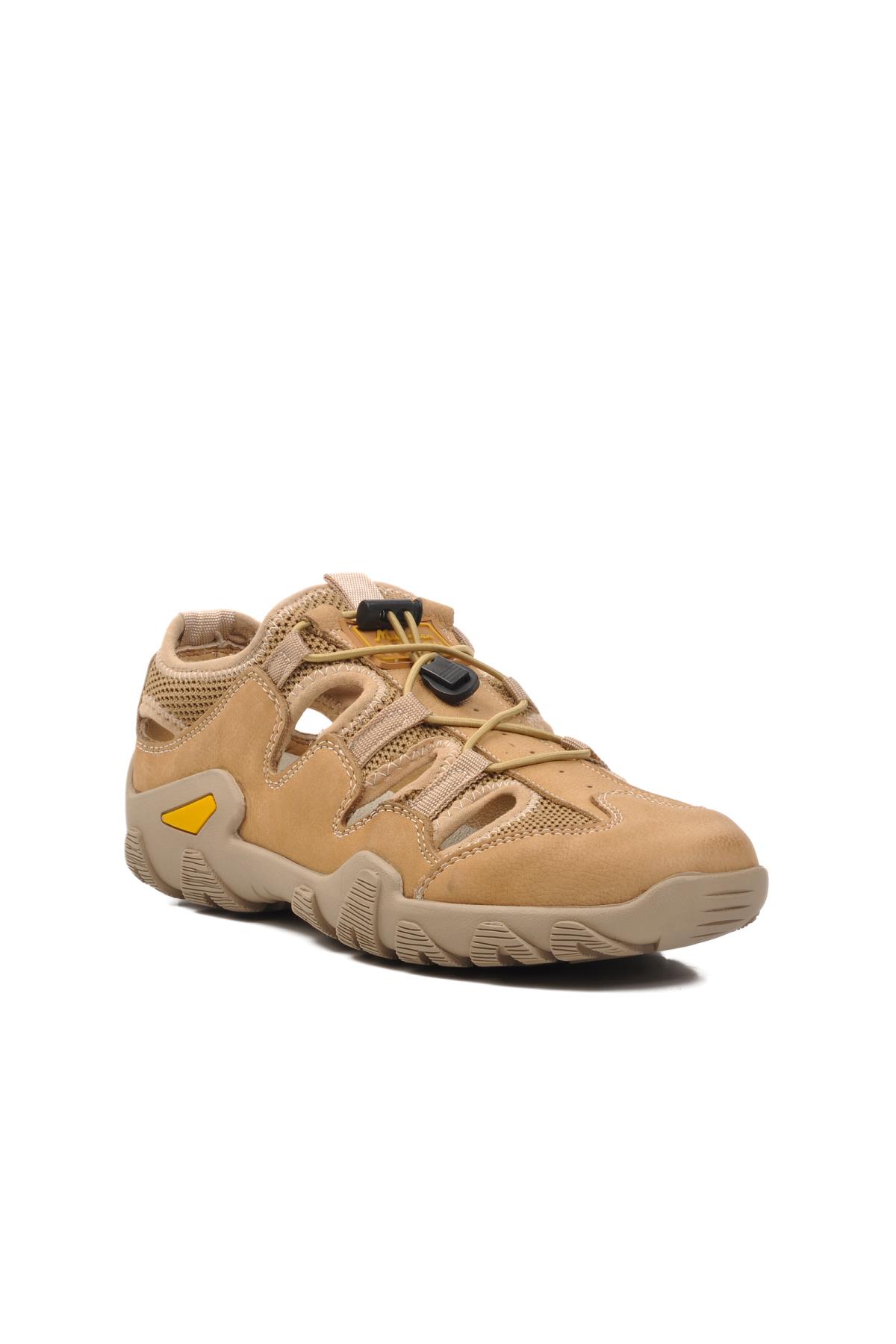 152-15539 Vizon Nubuk Hakiki Deri Erkek Günlük Ayakkabı - Görsel 2