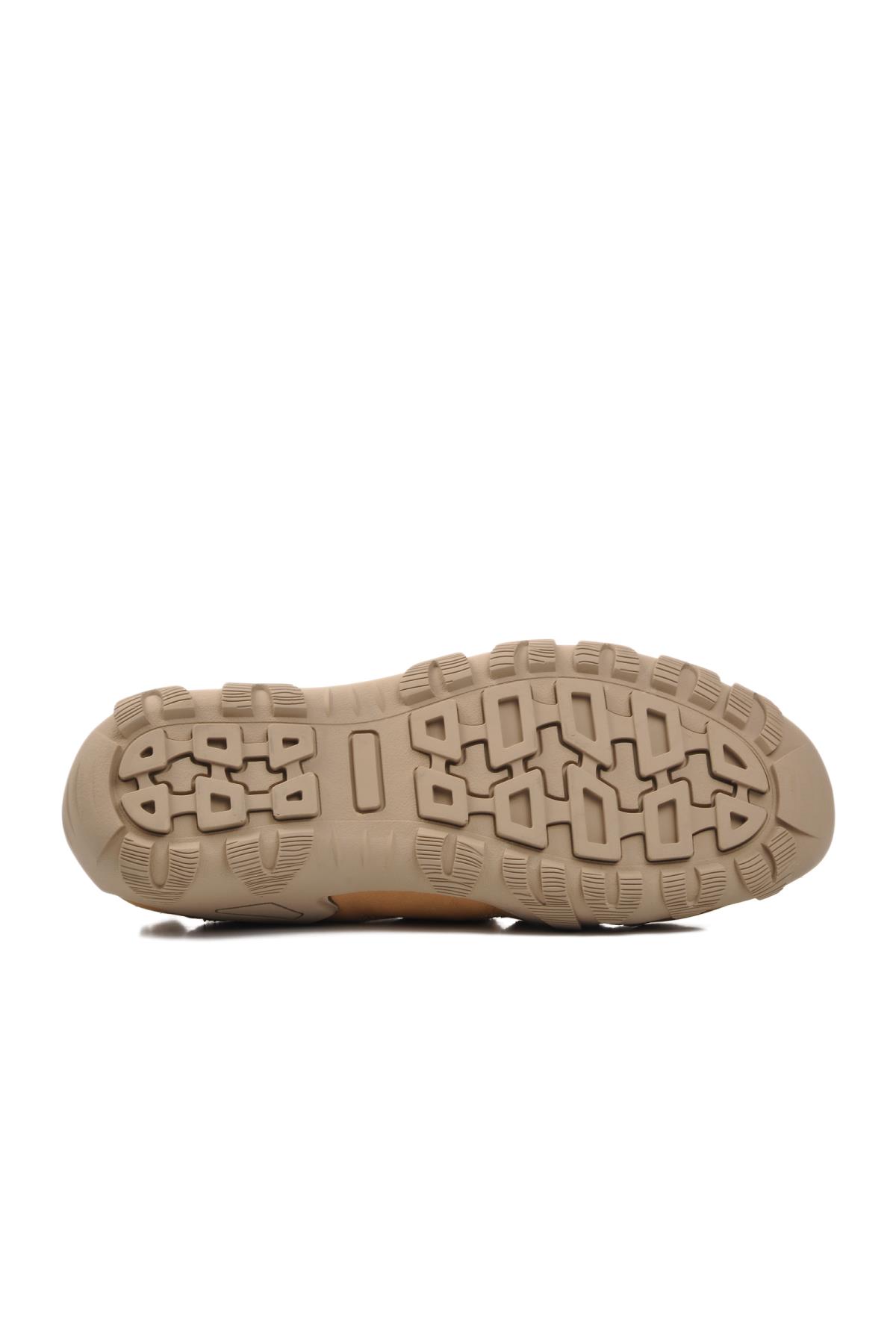 152-15539 Vizon Nubuk Hakiki Deri Erkek Günlük Ayakkabı - Görsel 6