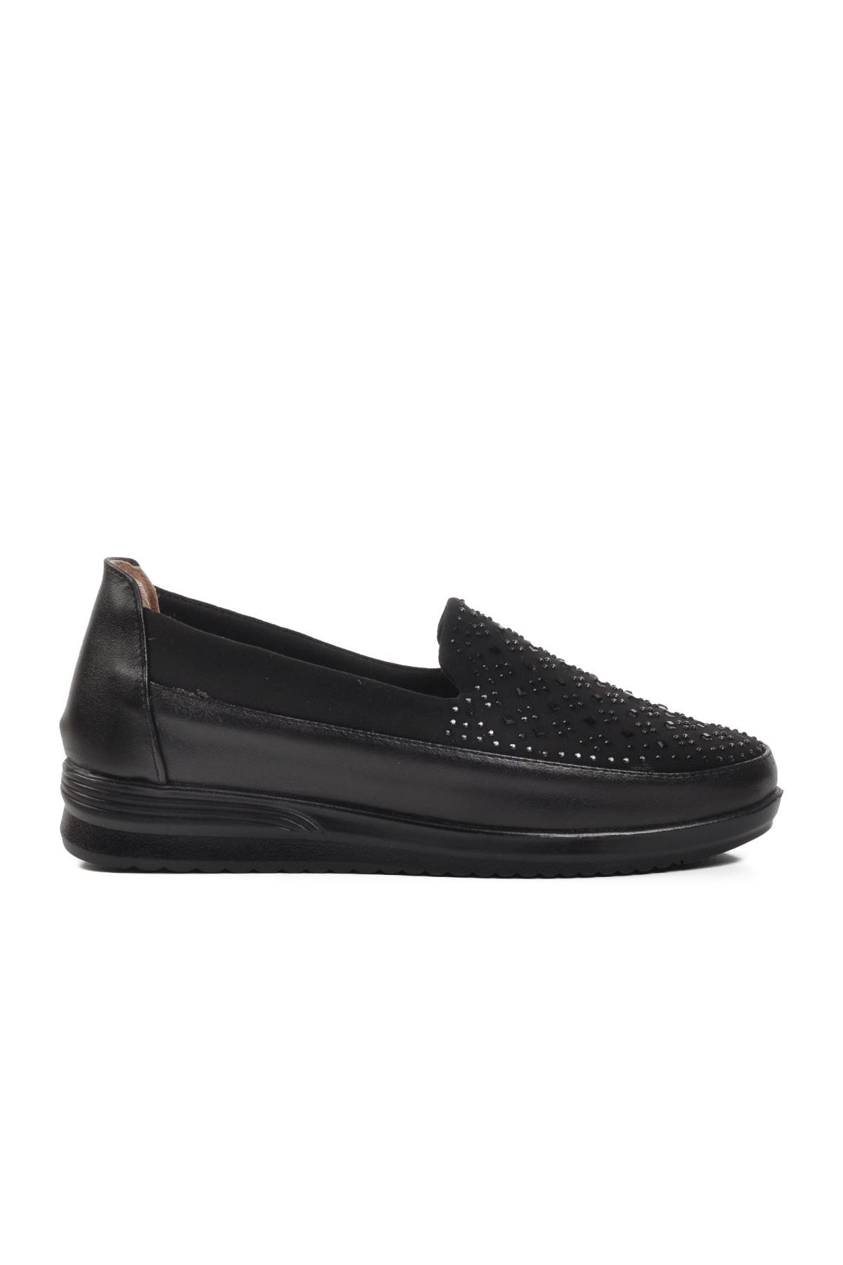 215 Siyah Kadın Günlük Ayakkabı - Görsel 3