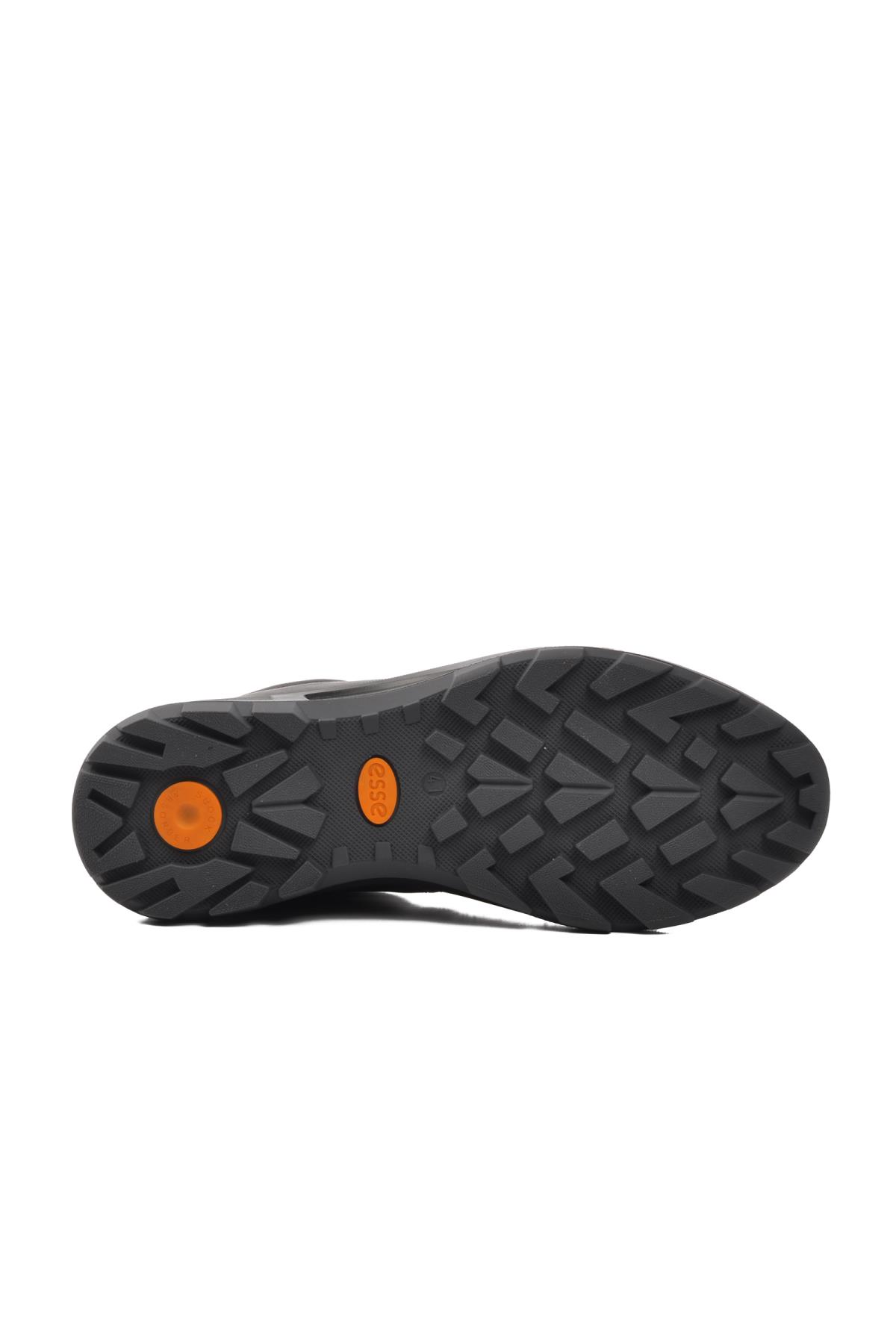 6366 Siyah Hakiki Deri Erkek Günlük Ayakkabı - Görsel 6