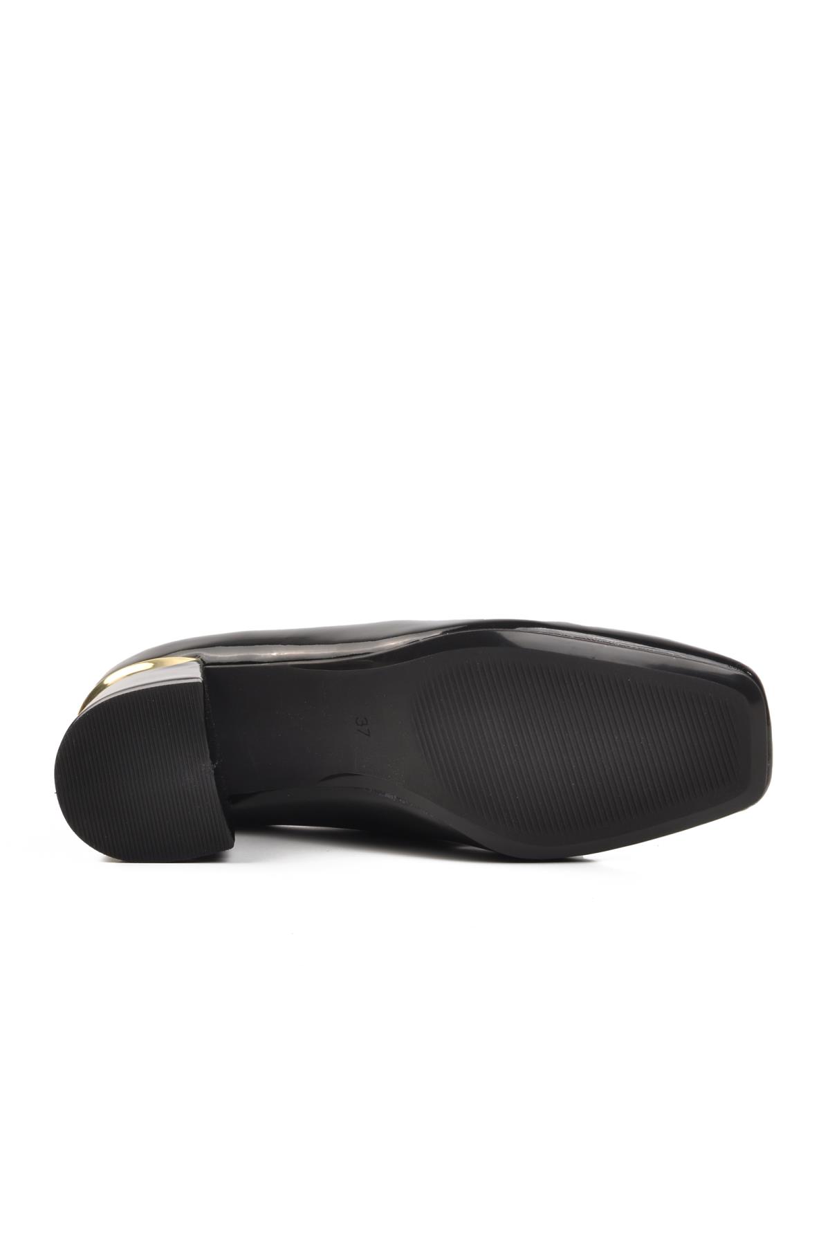 312145 Siyah Kadın Topuklu Ayakkabı - Görsel 6