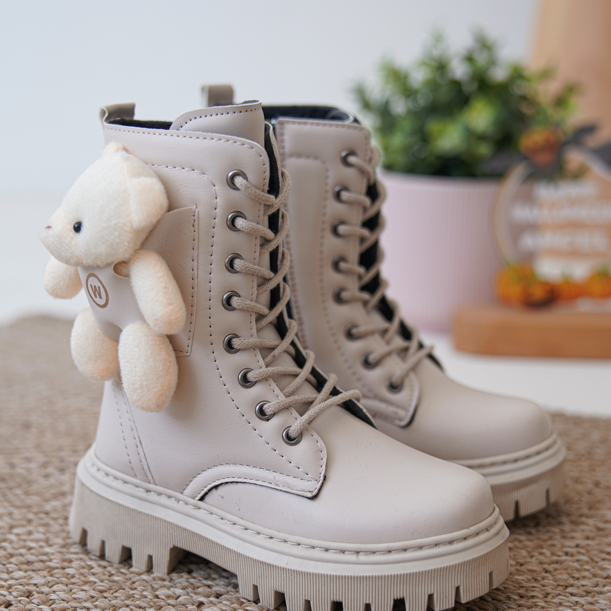 Garantili D006 Günlük Ortopedik Ayıcıklı Kız Çocuk Botu - Görsel 7