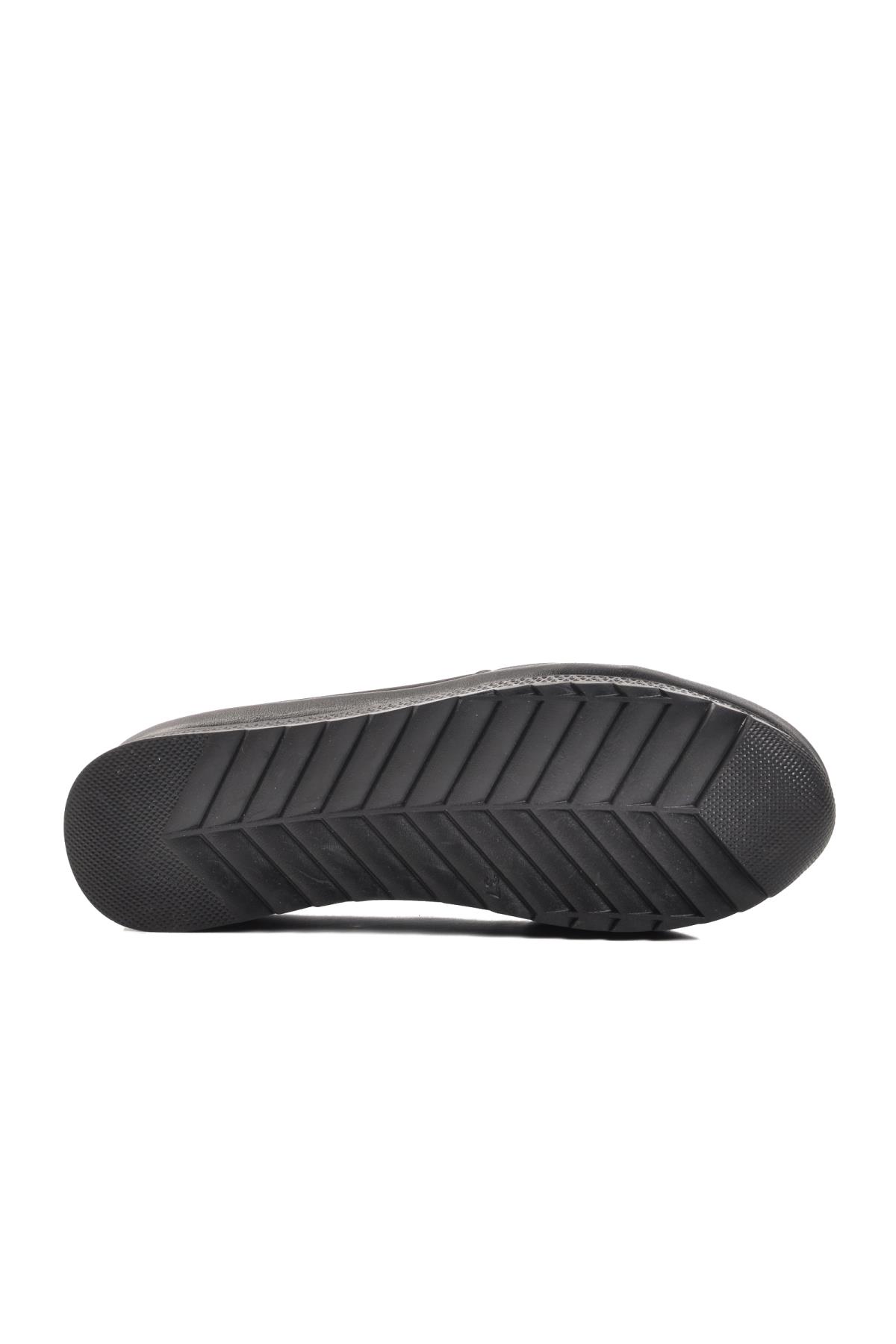 026 Siyah Zümrüt Kadın Günlük Ayakkabı - Görsel 6