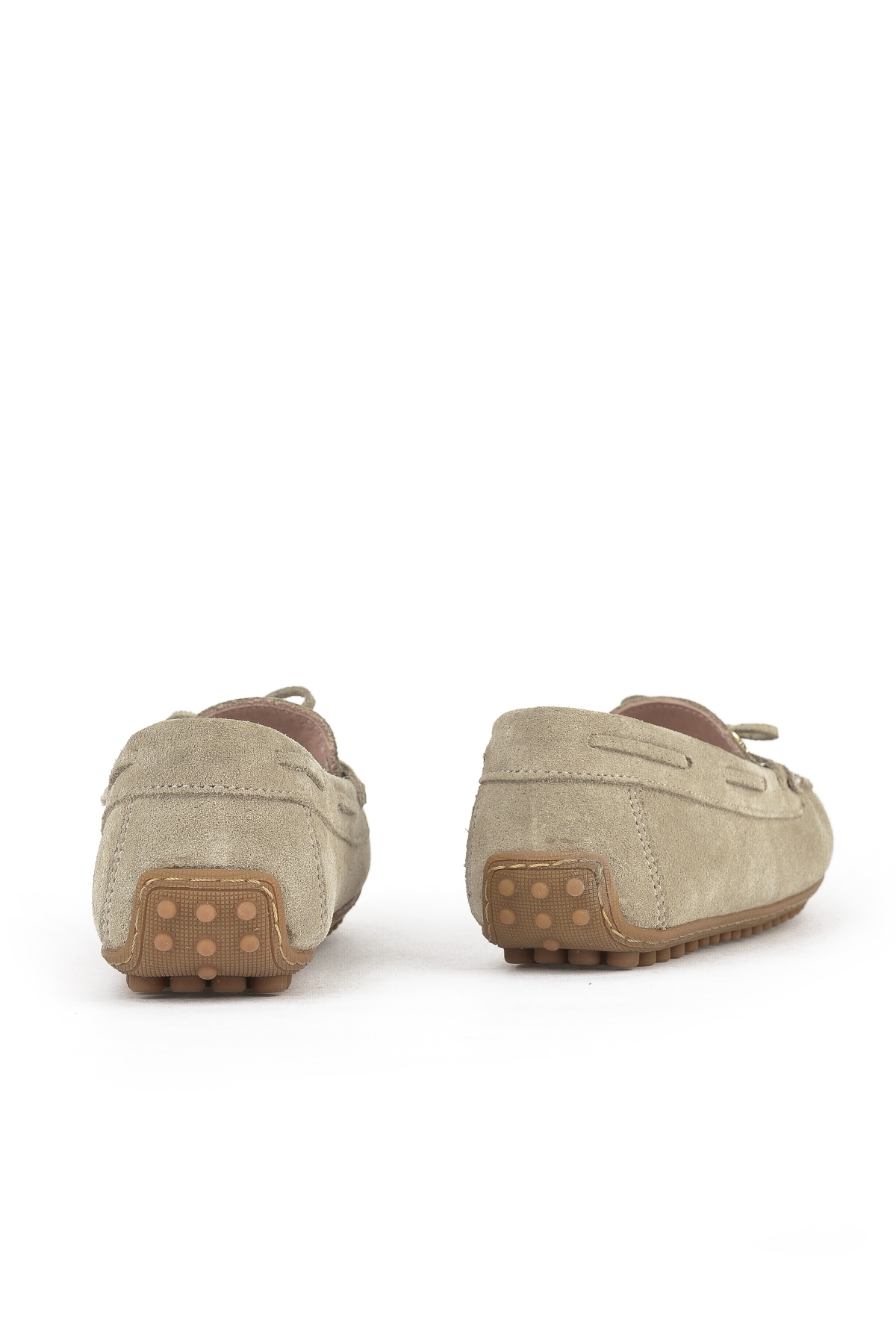 Kadın Hakiki Deri Ayakkabı 1511007ZZ2001 Bej - Görsel 4