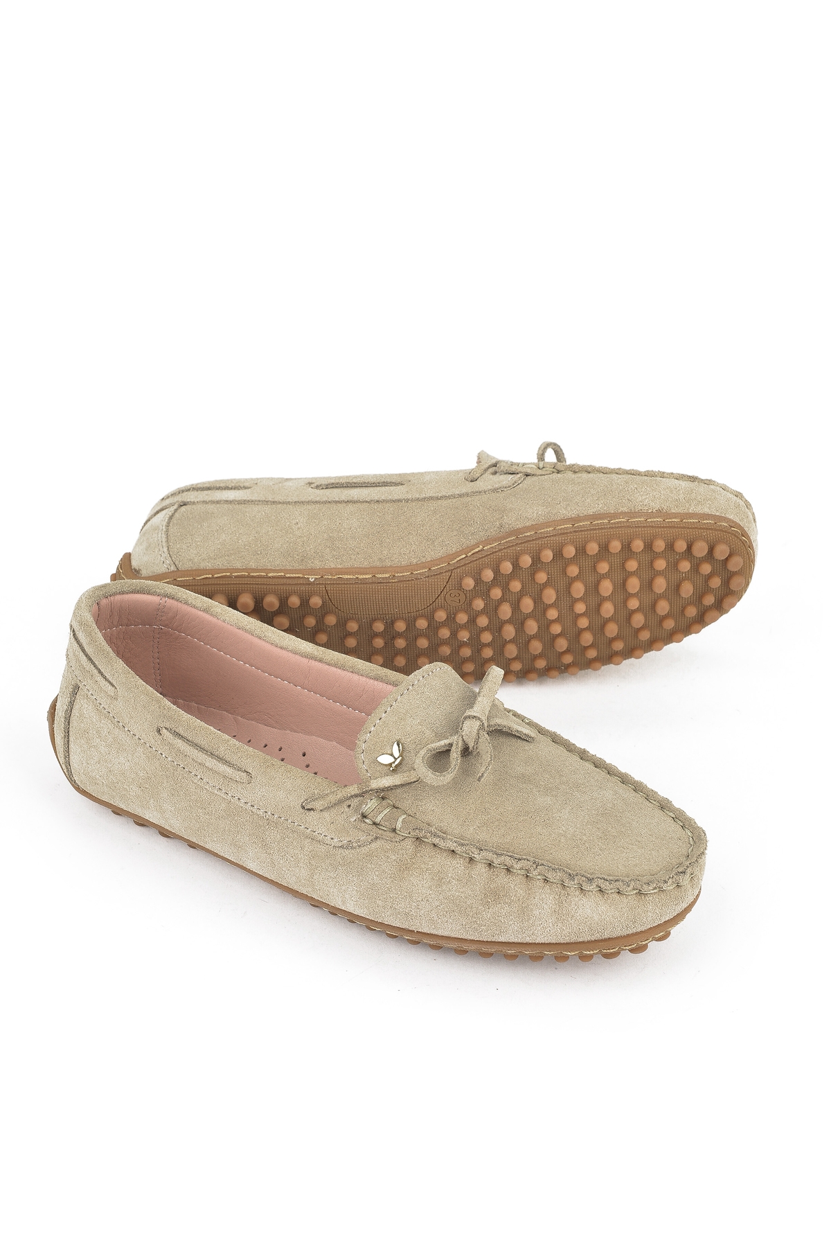 Kadın Hakiki Deri Ayakkabı 1511007ZZ2001 Bej - Görsel 5