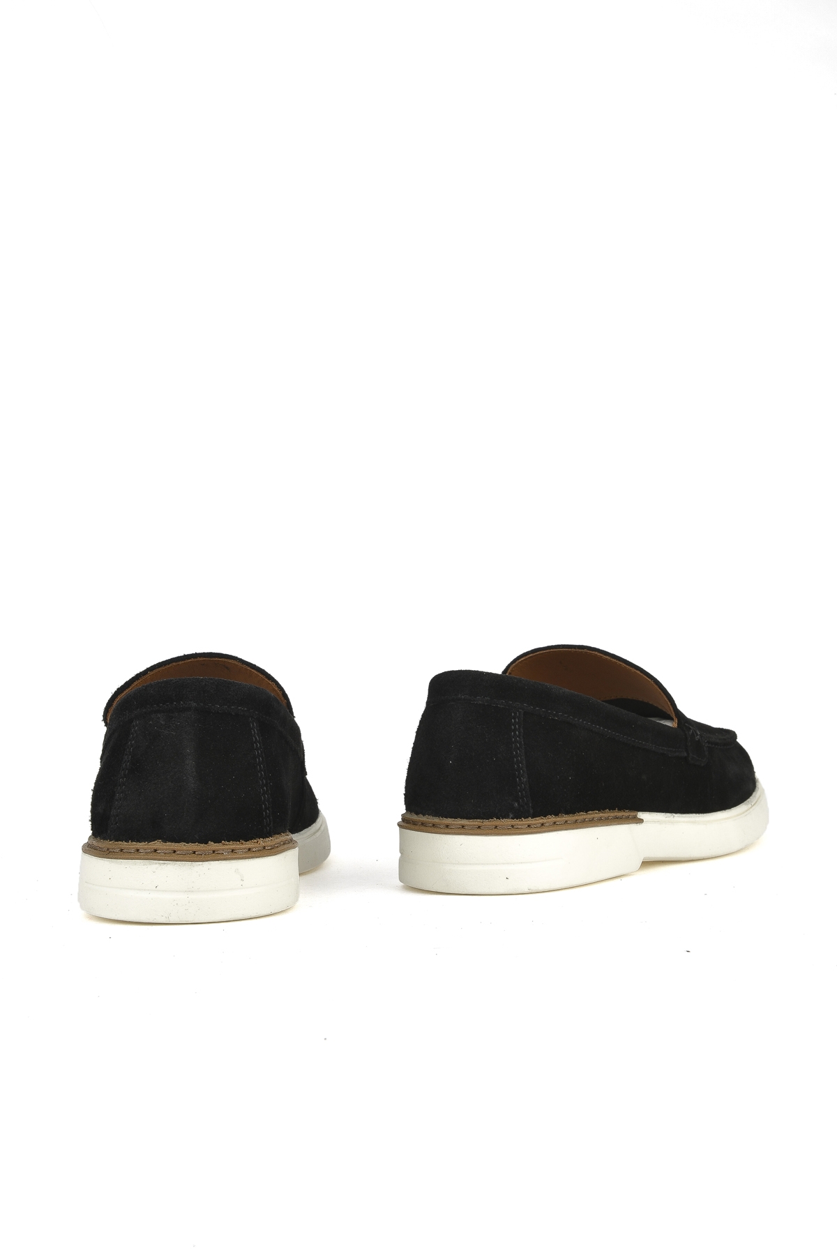 Erkek Hakiki Deri Ayakkabı 1511007ZB042 Siyah - Görsel 4