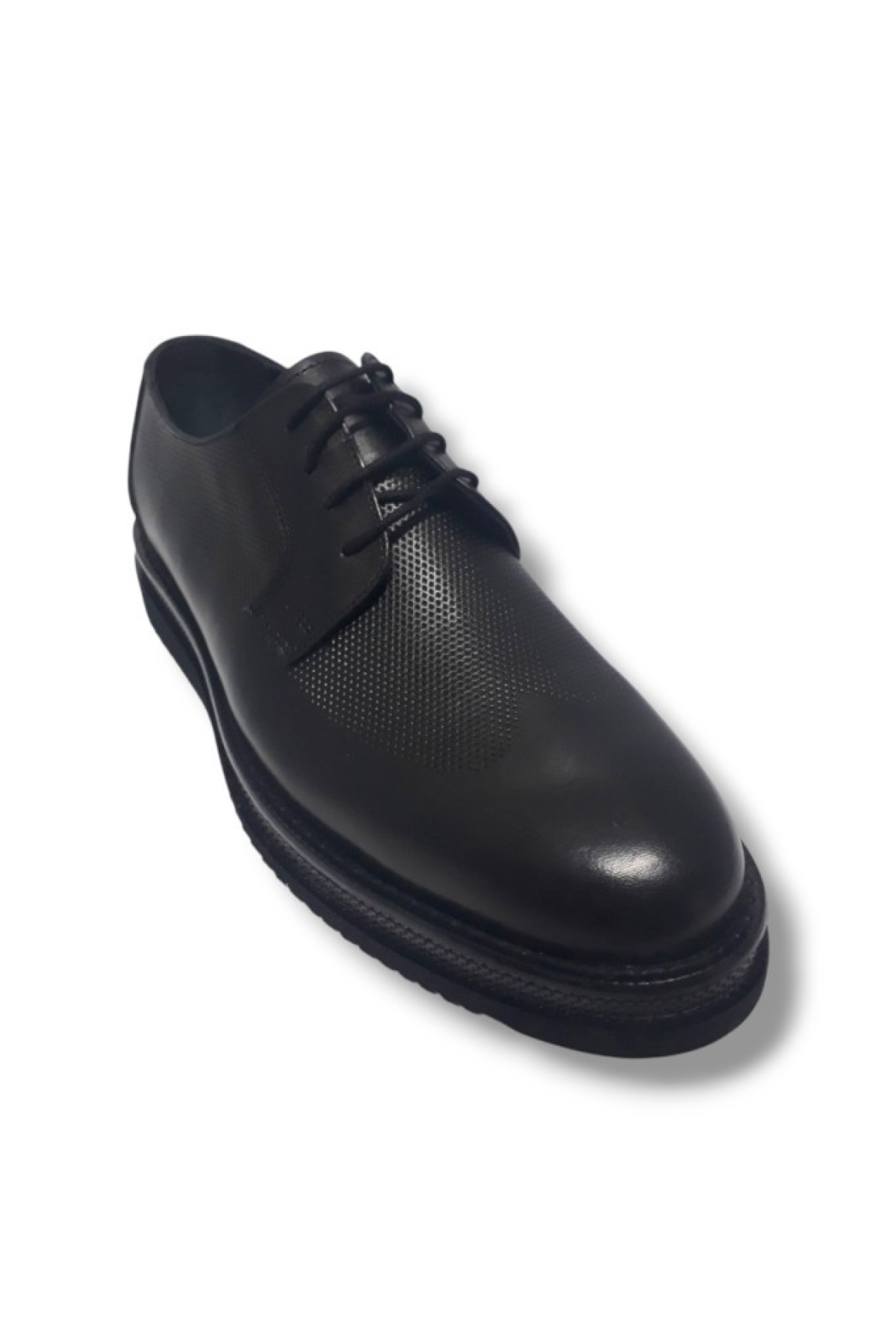 1857-25 Hakiki Deri Nokta Baskı Eva Casual Erkek Ayakkabı - Görsel 3