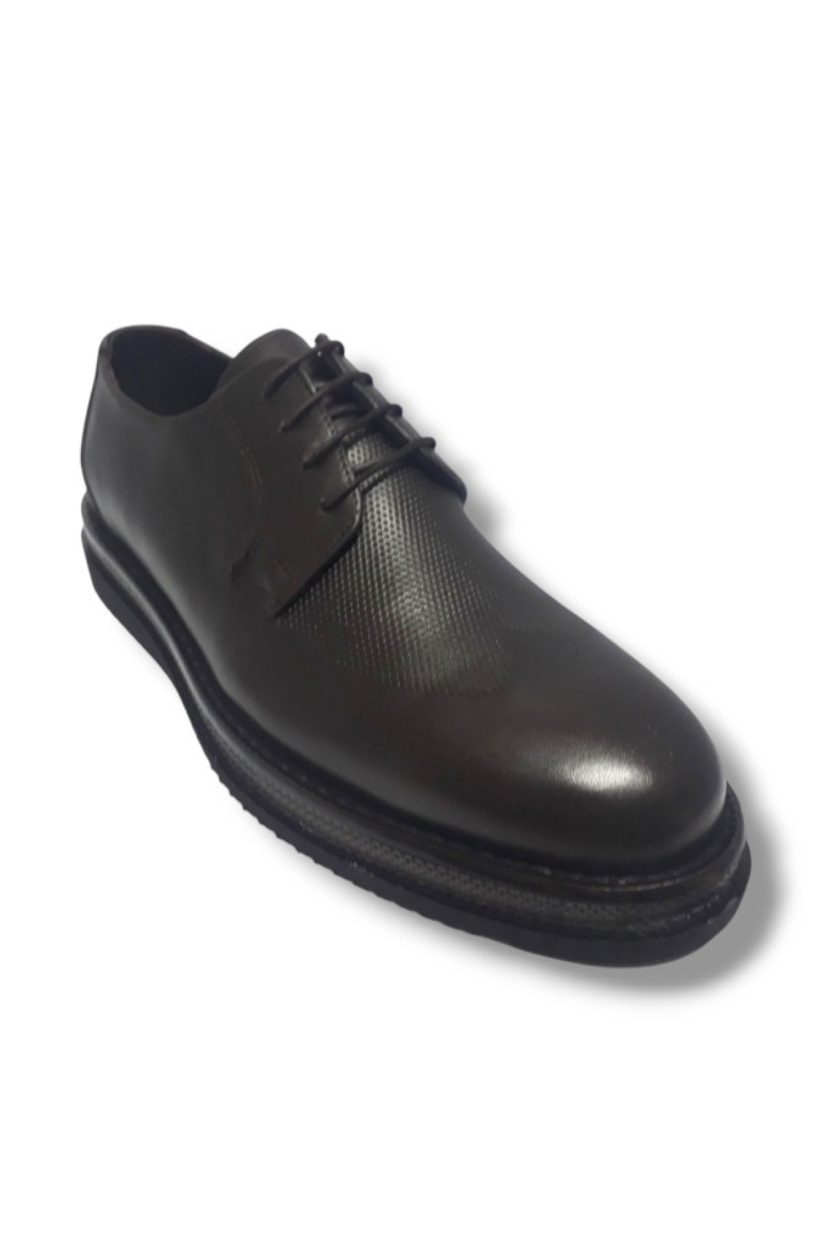 1857-25 Hakiki Deri Nokta Baskı Eva Casual Erkek Ayakkabı - Görsel 2