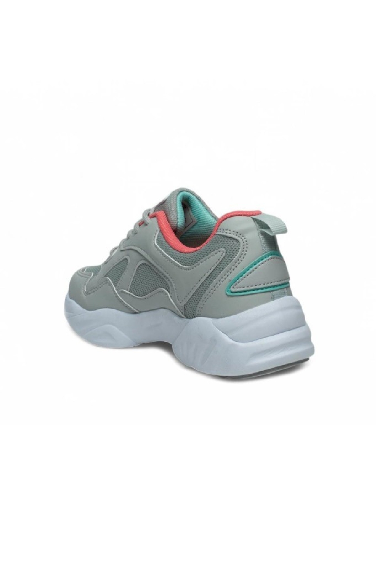 6042-25 Deri Anorak Anatomik Kadın Sneaker - Görsel 4