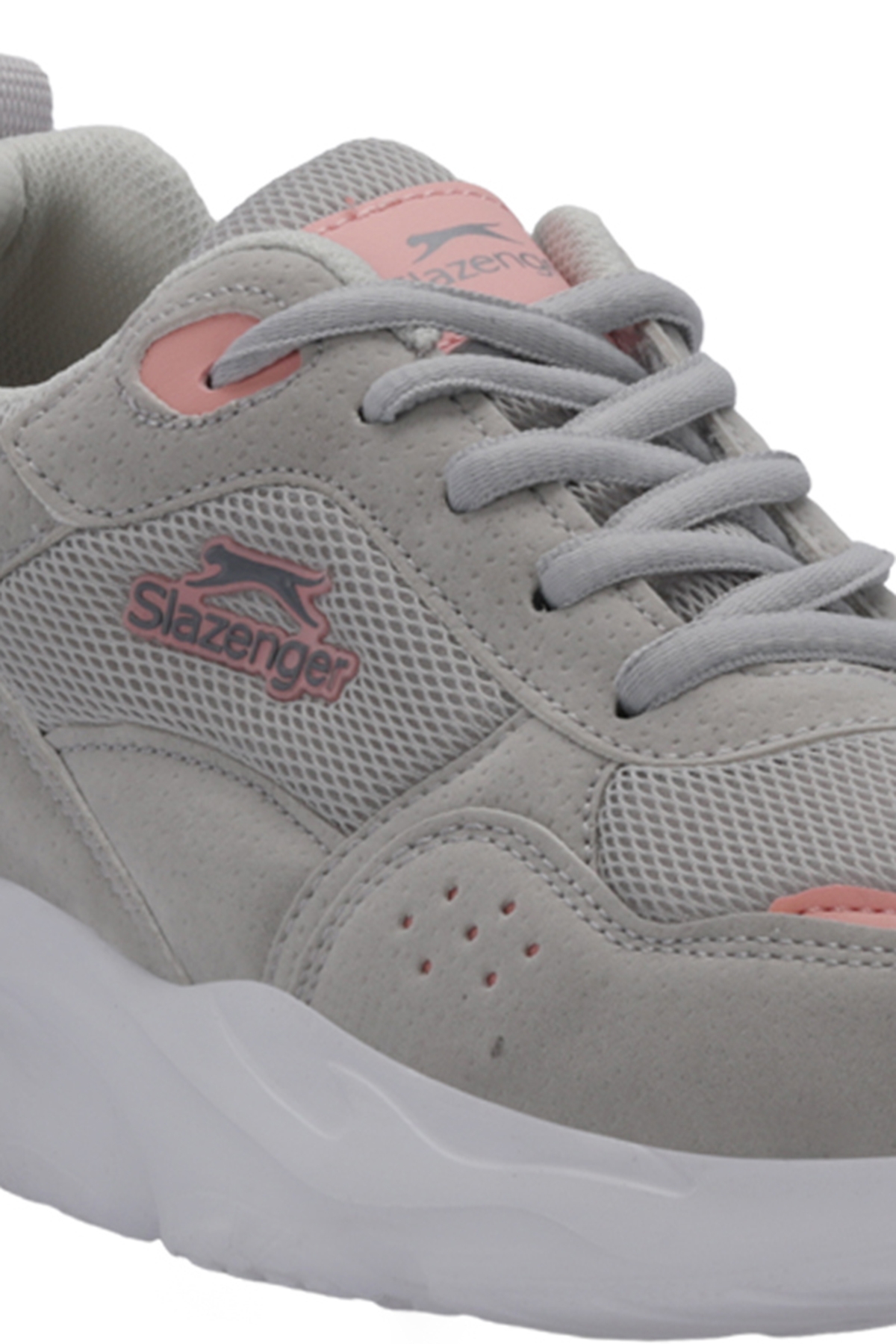 OMAHA Kadın Sneaker Ayakkabı Gri / Pembe - Görsel 5