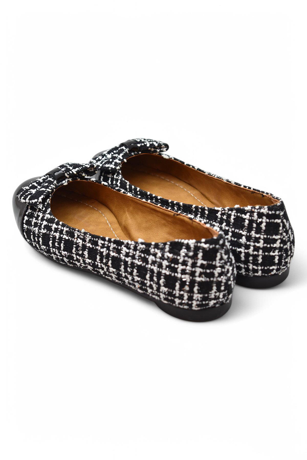 0893 Rahat Taban Günlük Kadın Babet Ayakkabı Nişan Düğün Abiye Kadın Klasik Ayakkabı - Görsel 6