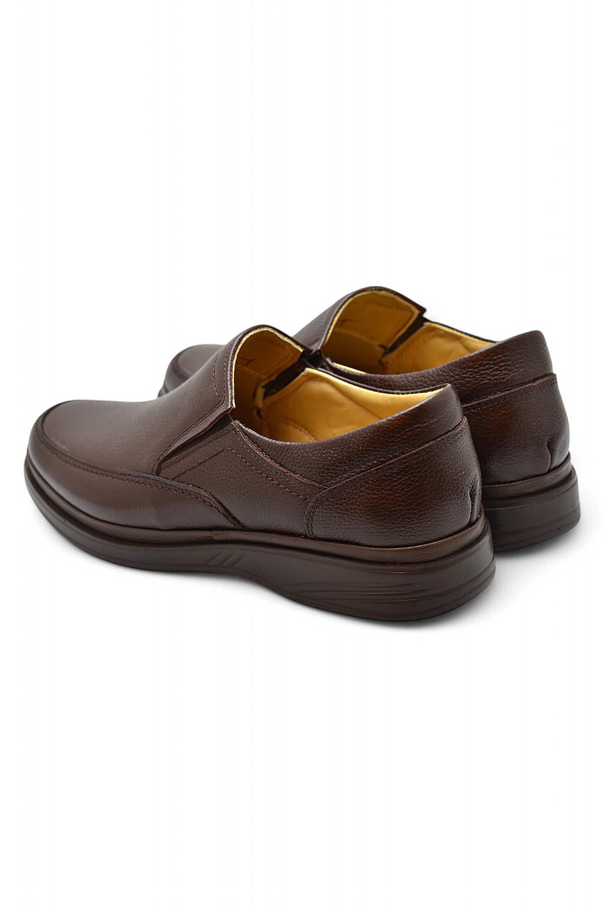 TAB8050 Ortopedik Taban Hakiki Deri Erkek Ayakkabı Mevsimlik Baba Ayakkabısı - Görsel 7