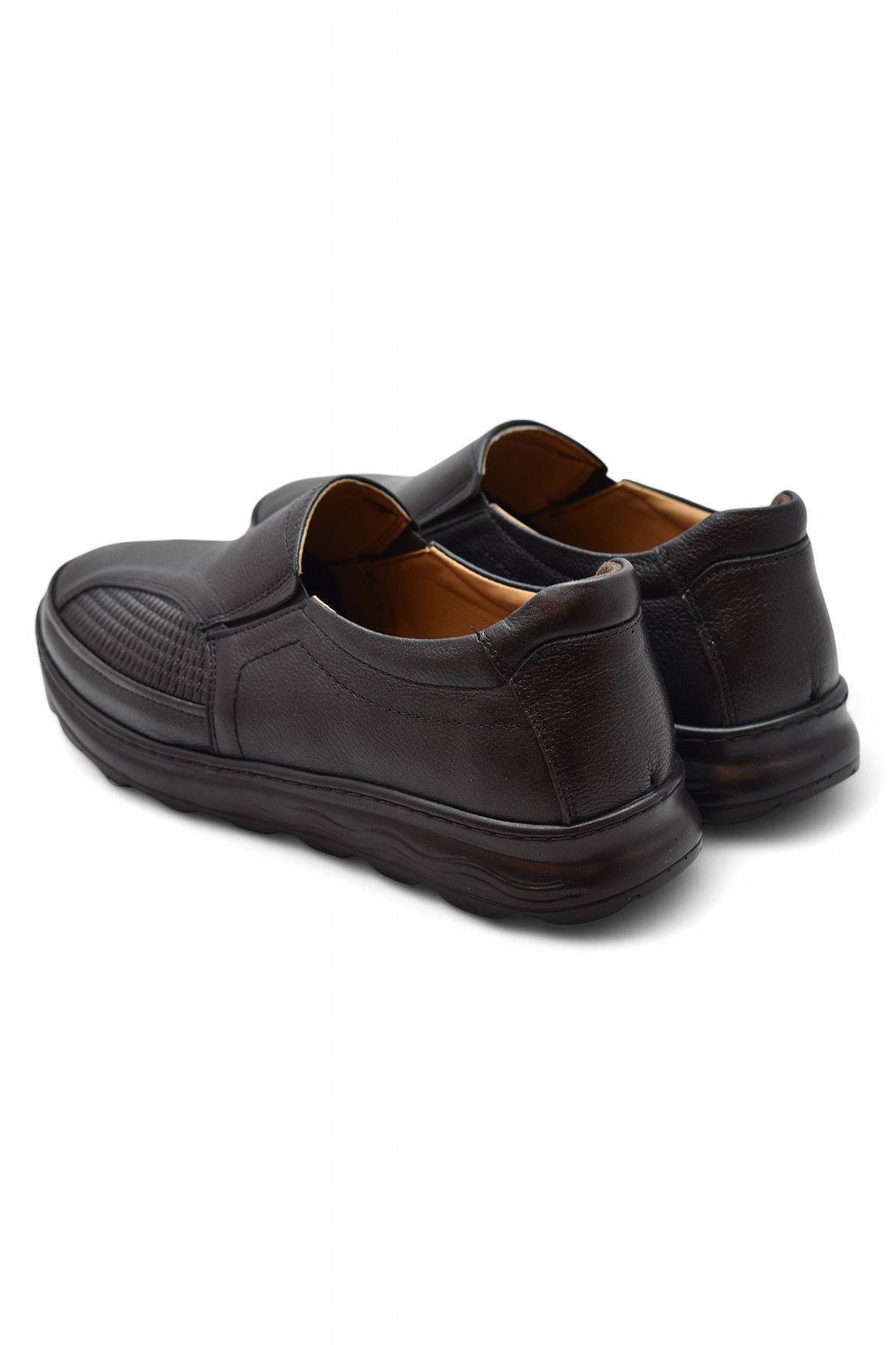 TAB5901 Tam Ortopedik Taban %100 Hakiki Deri Erkek Ayakkabı Hafif Eva Taban - Görsel 6