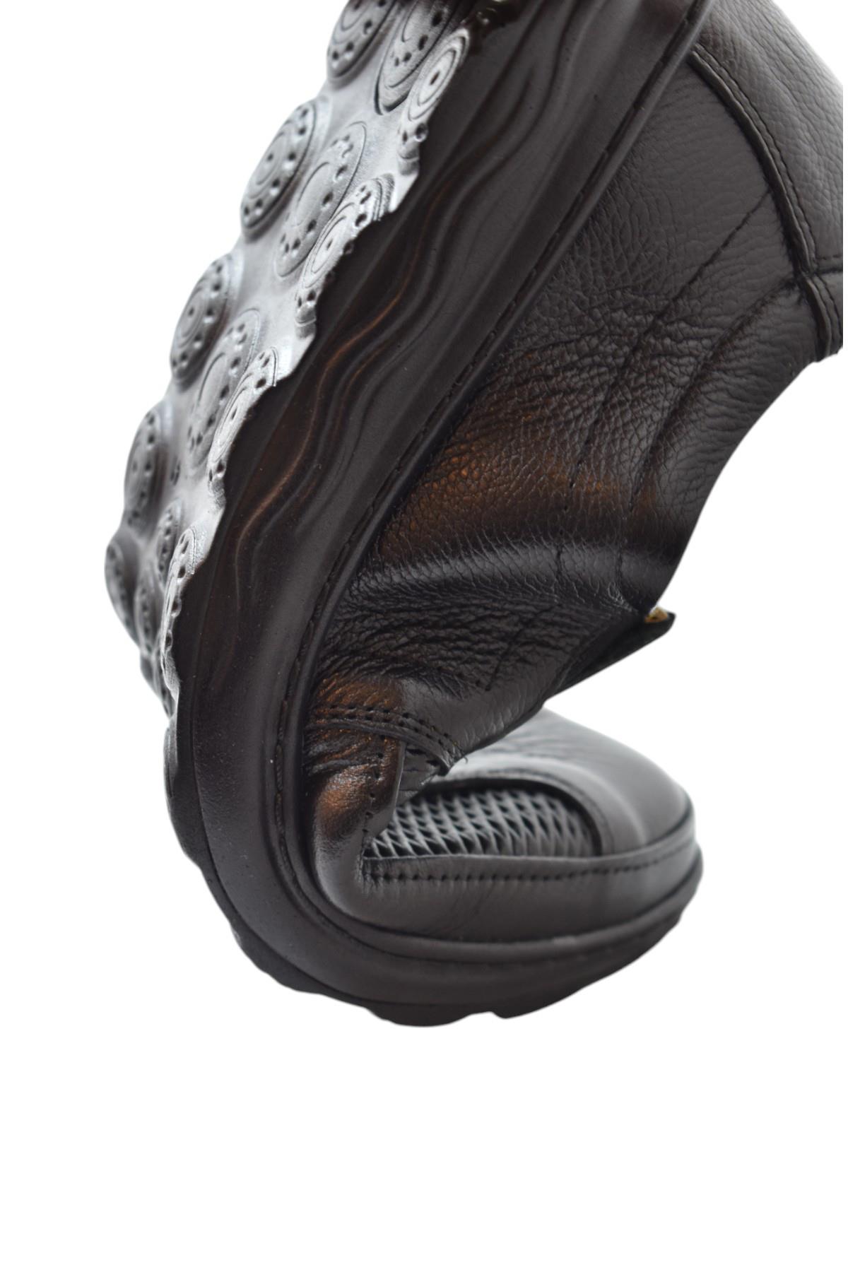 TAB5901 Tam Ortopedik Taban %100 Hakiki Deri Erkek Ayakkabı Hafif Eva Taban - Görsel 7