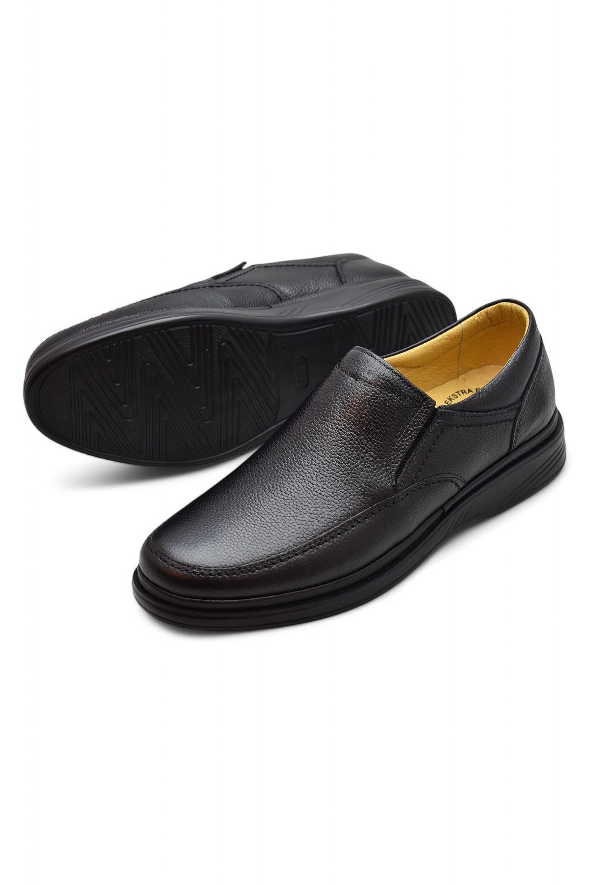 TAB8050 Ortopedik Taban Hakiki Deri Erkek Ayakkabı Mevsimlik Baba Ayakkabısı - Görsel 2