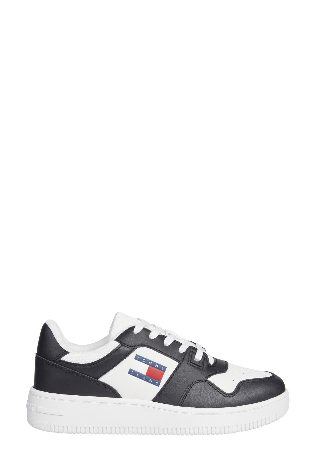 Tommy Hilfiger NEW TJW RETRO BASKET SNEA Siyah Kadın Sneaker - Görsel 2