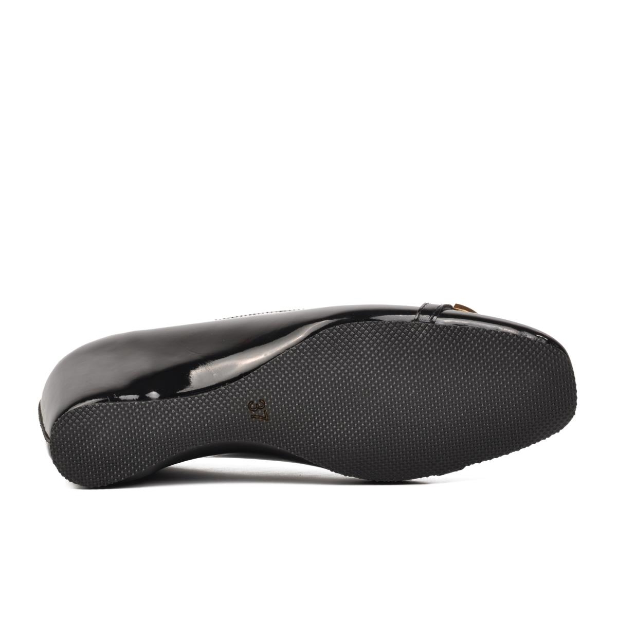 312078 Siyah Kadın Dolgu Topuklu Ayakkabı - Görsel 3