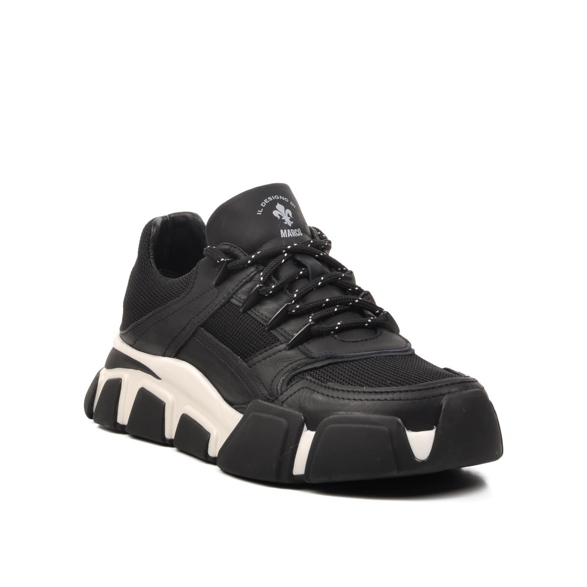 152-19580 Siyah-Beyaz Erkek Sneaker Fiyatları | Flo