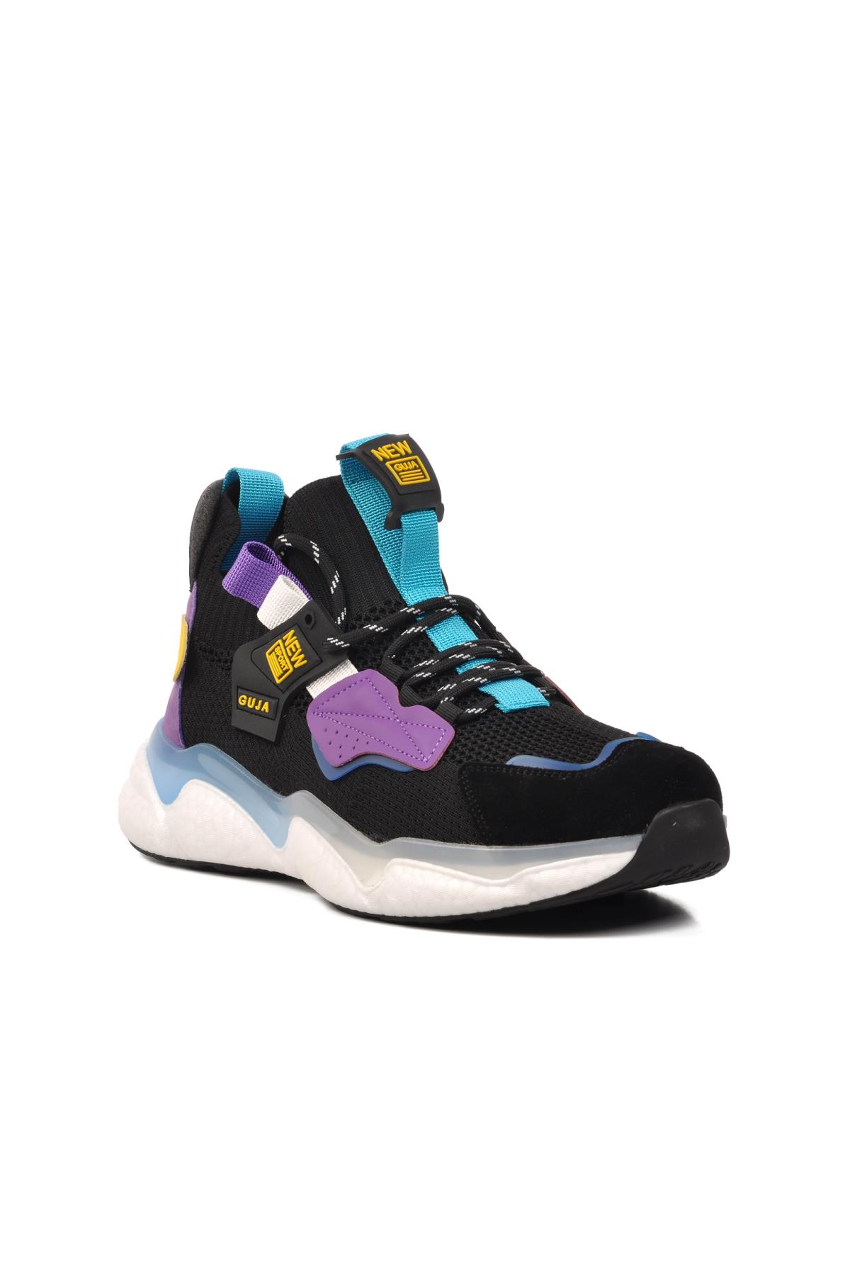 24Y566 Siyah Erkek Sneaker - Görsel 2