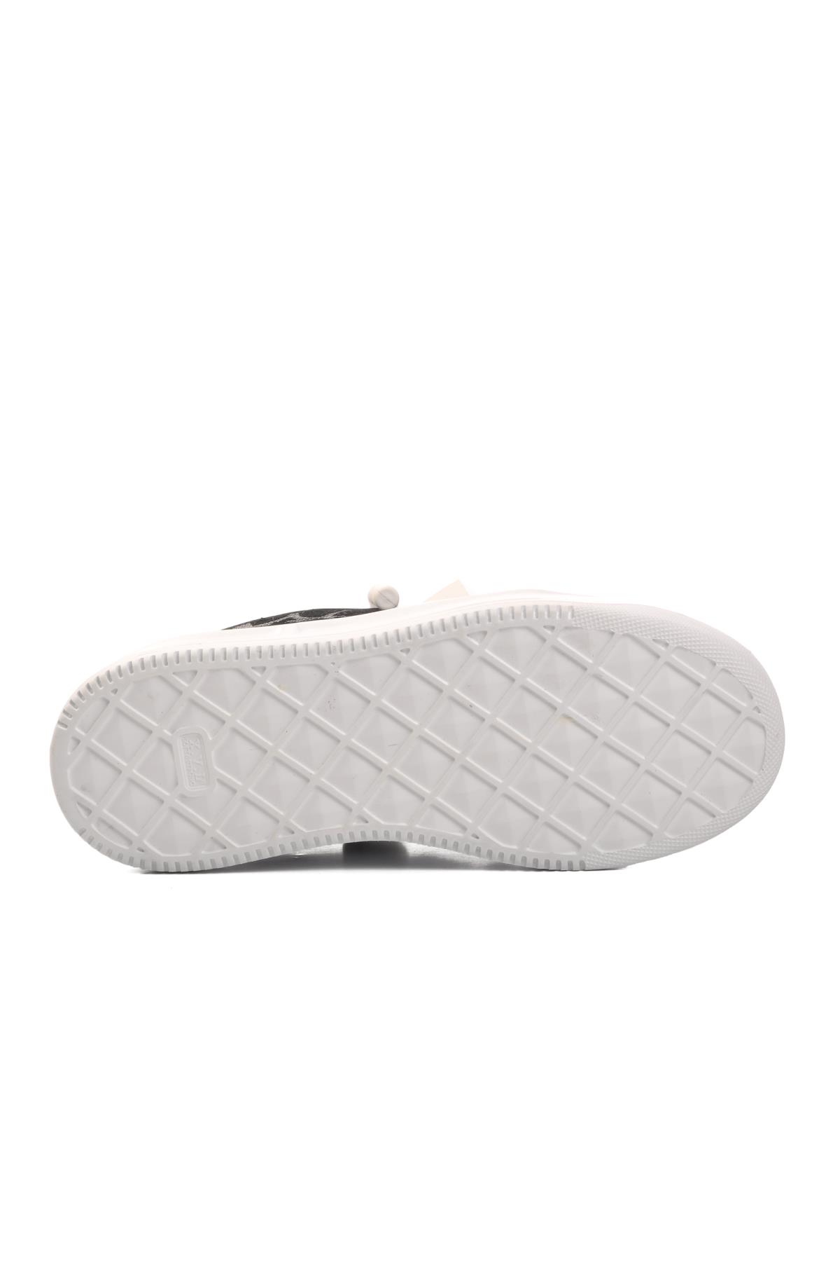 Premium 1306 Siyah-Gri-Beyaz Unisex Sneaker - Görsel 6