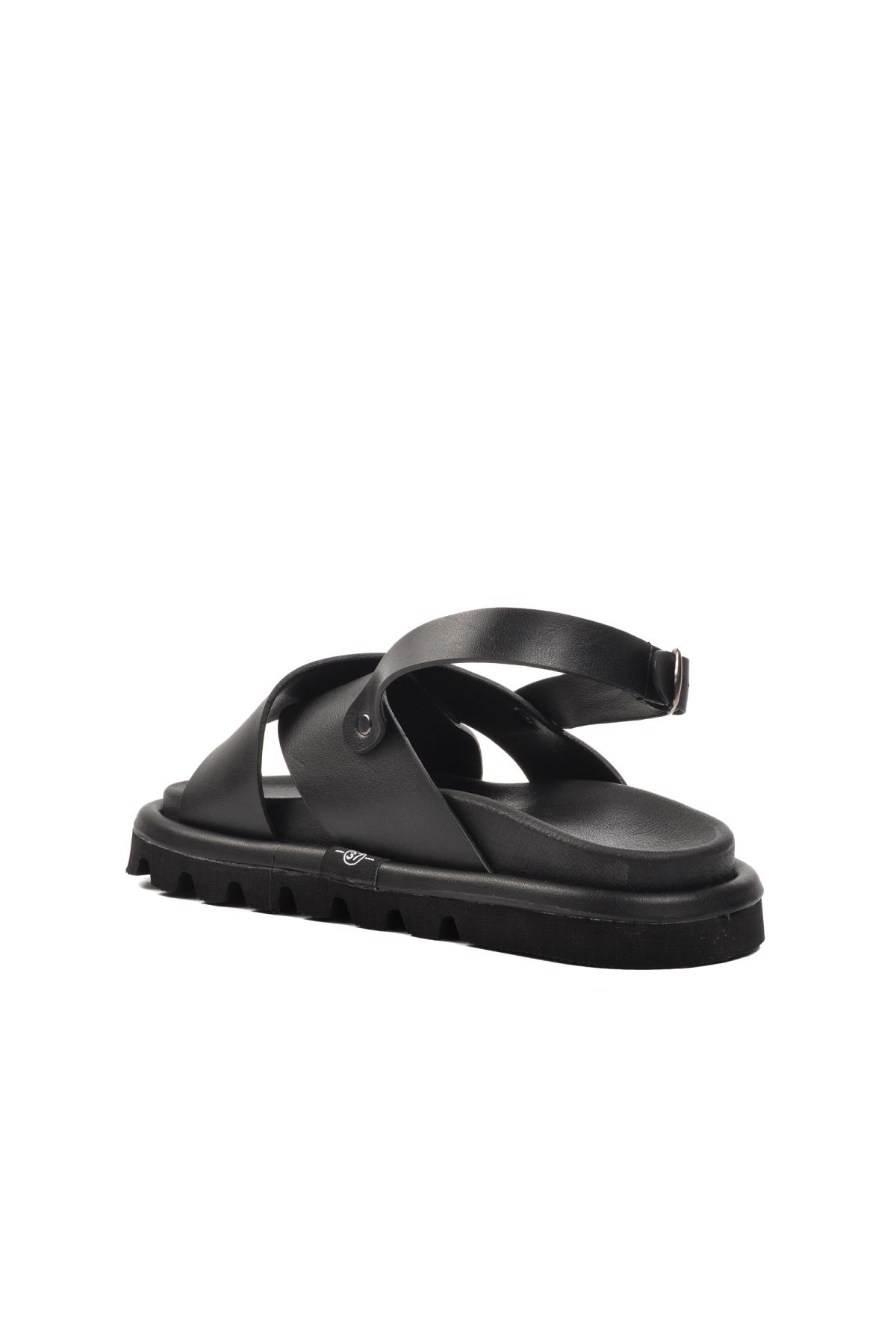 150 Siyah Kadın Sandalet - Görsel 5