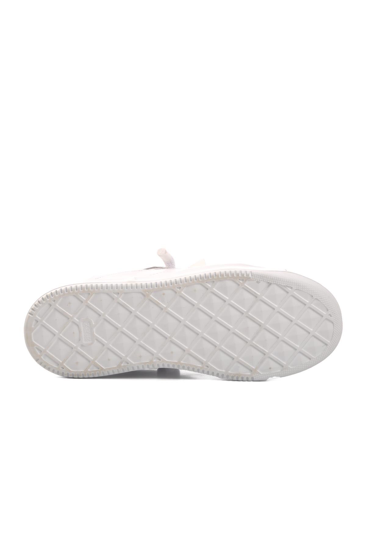 Premium 1306 Beyaz Cilt Erkek Sneaker - Görsel 6