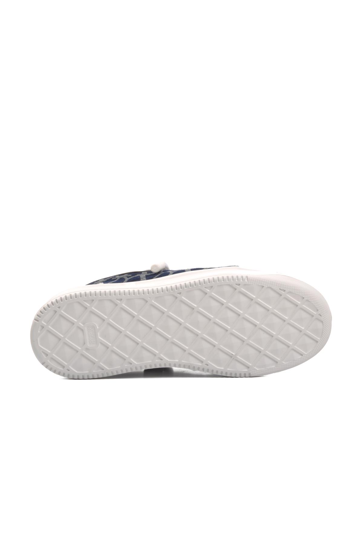 Premium 1306 Lacivert-Beyaz Erkek Sneaker - Görsel 6