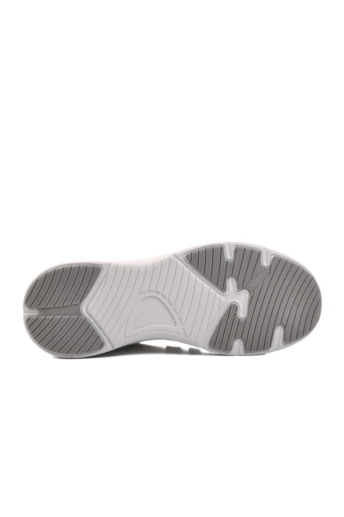Onega Beyaz-Buz Triko Erkek Spor Ayakkabı - Görsel 6