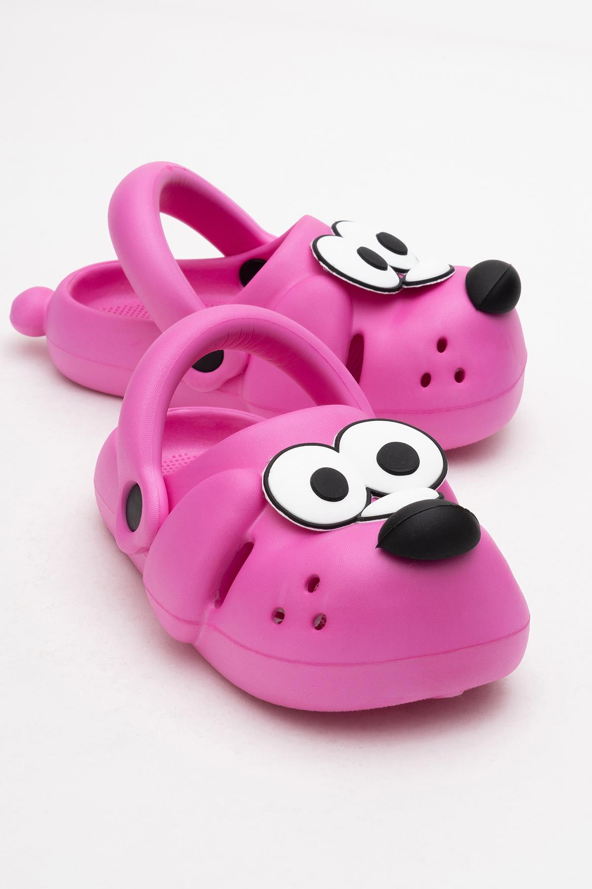 Çocuk Köpekli Sabo Terlik 21-28 FUJE - Görsel 2