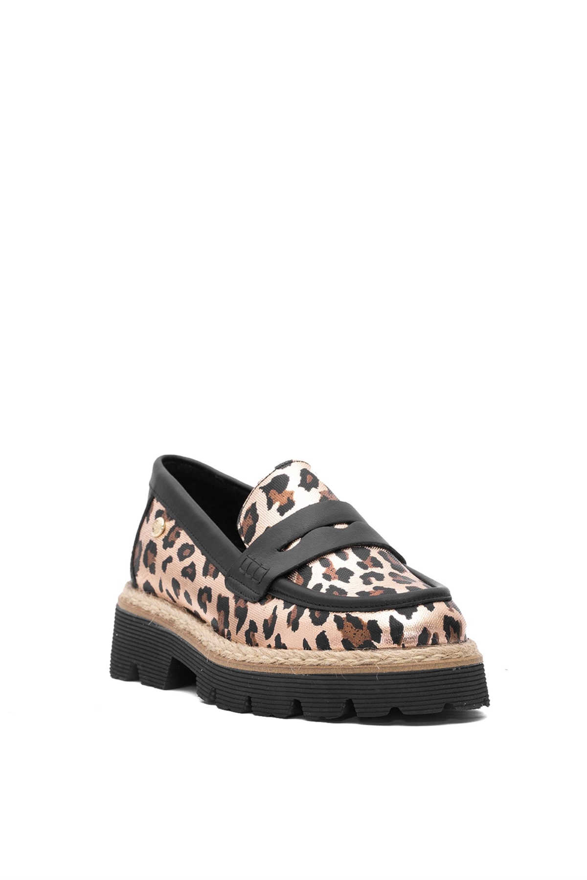 D25YA-3680 Kadın Hakiki Deri Casual Ayakkabı Rose - Görsel 3