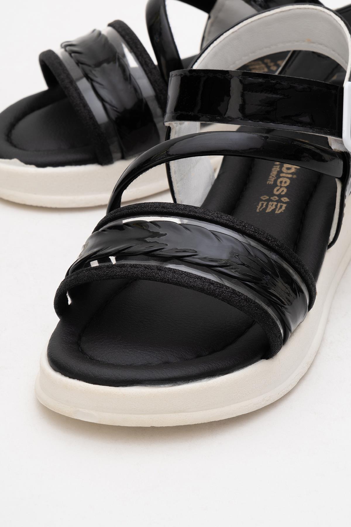 Çocuk Sandalet 26-30 SİYAH - Görsel 5