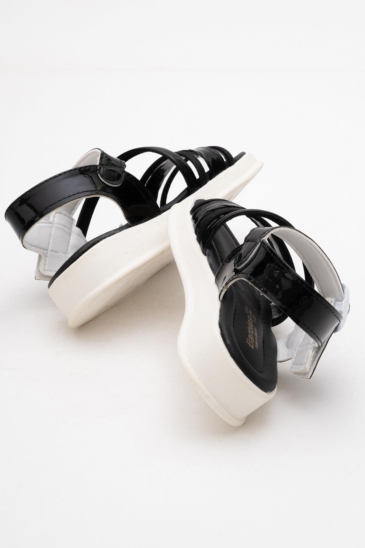 Çocuk Sandalet 26-30 SİYAH - Görsel 6