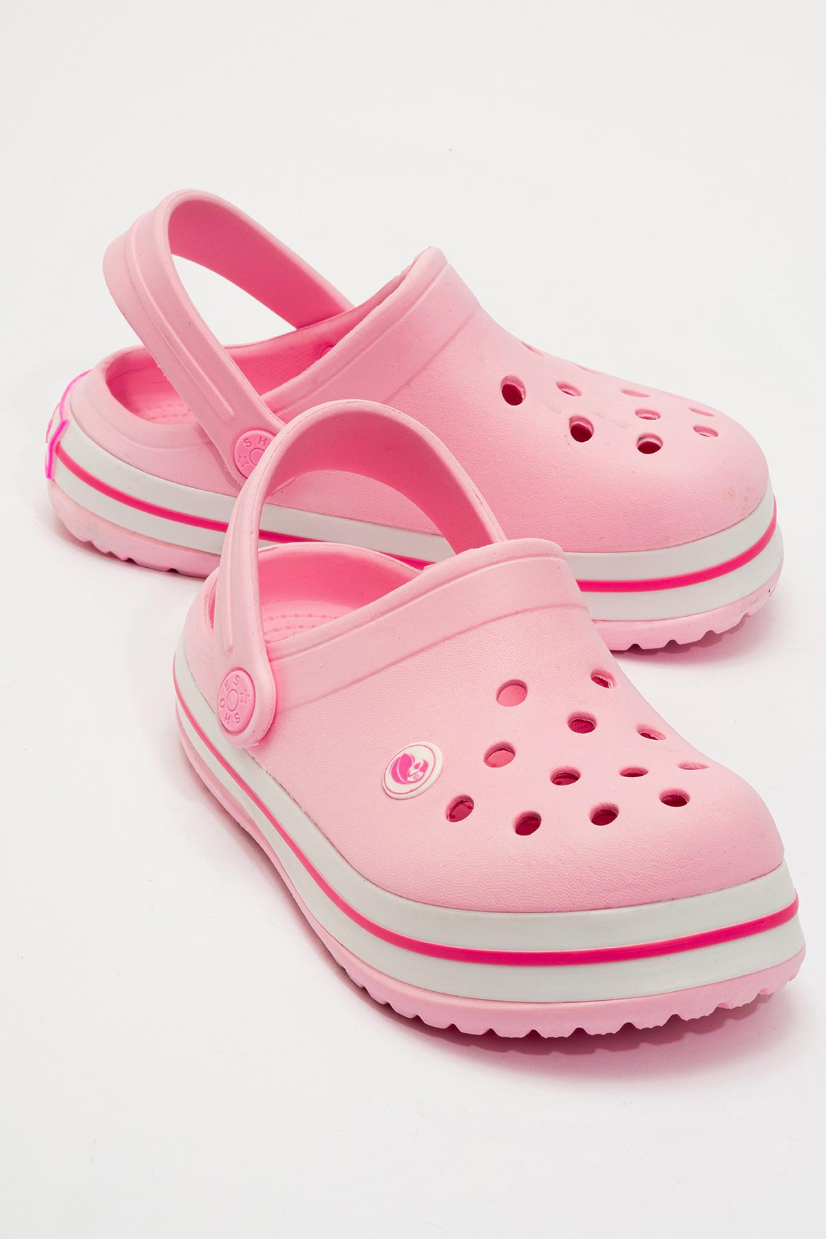 Sabo Çocuk Terlik PEMBE - Görsel 2