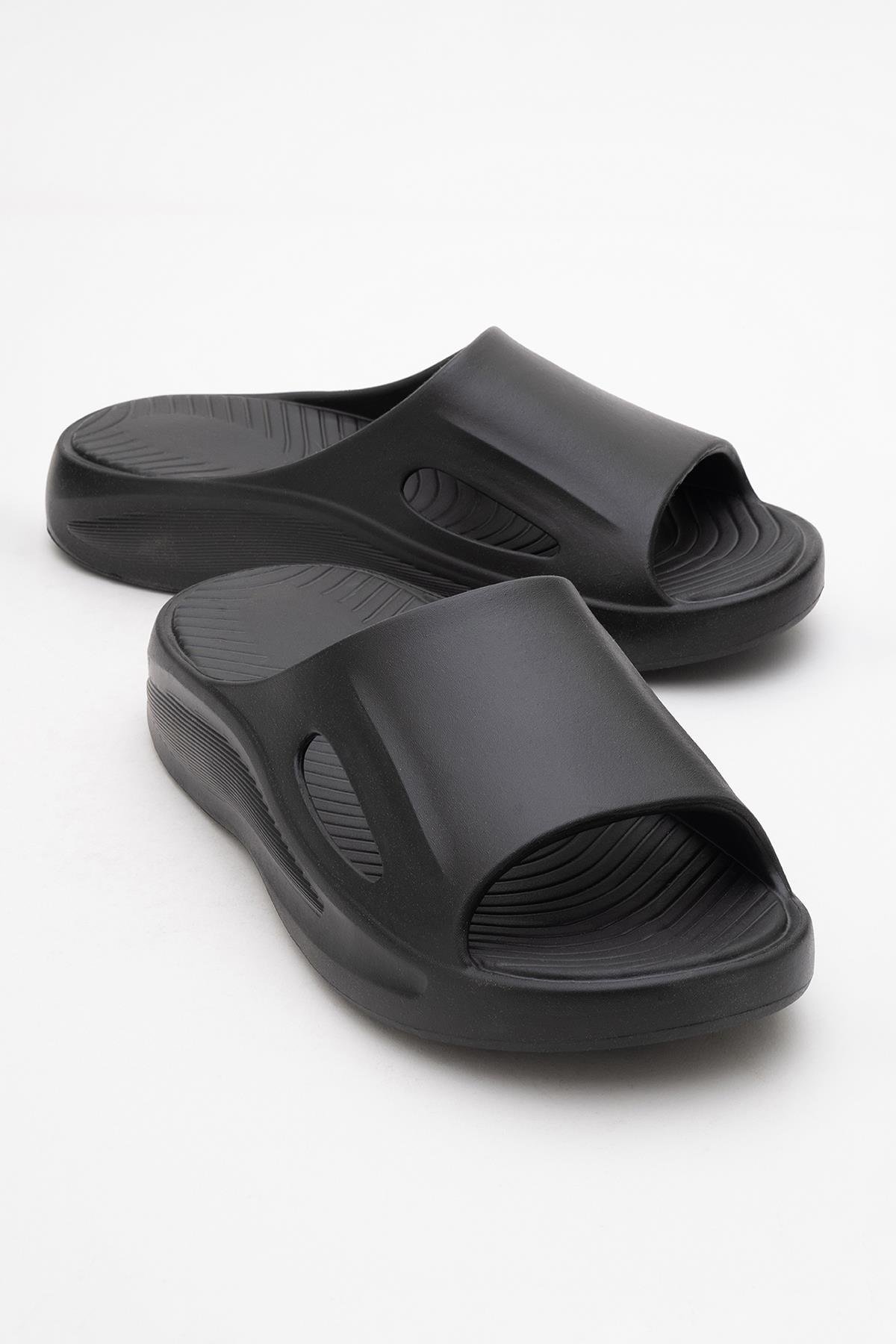 Erkek Terlik SİYAH - Görsel 2