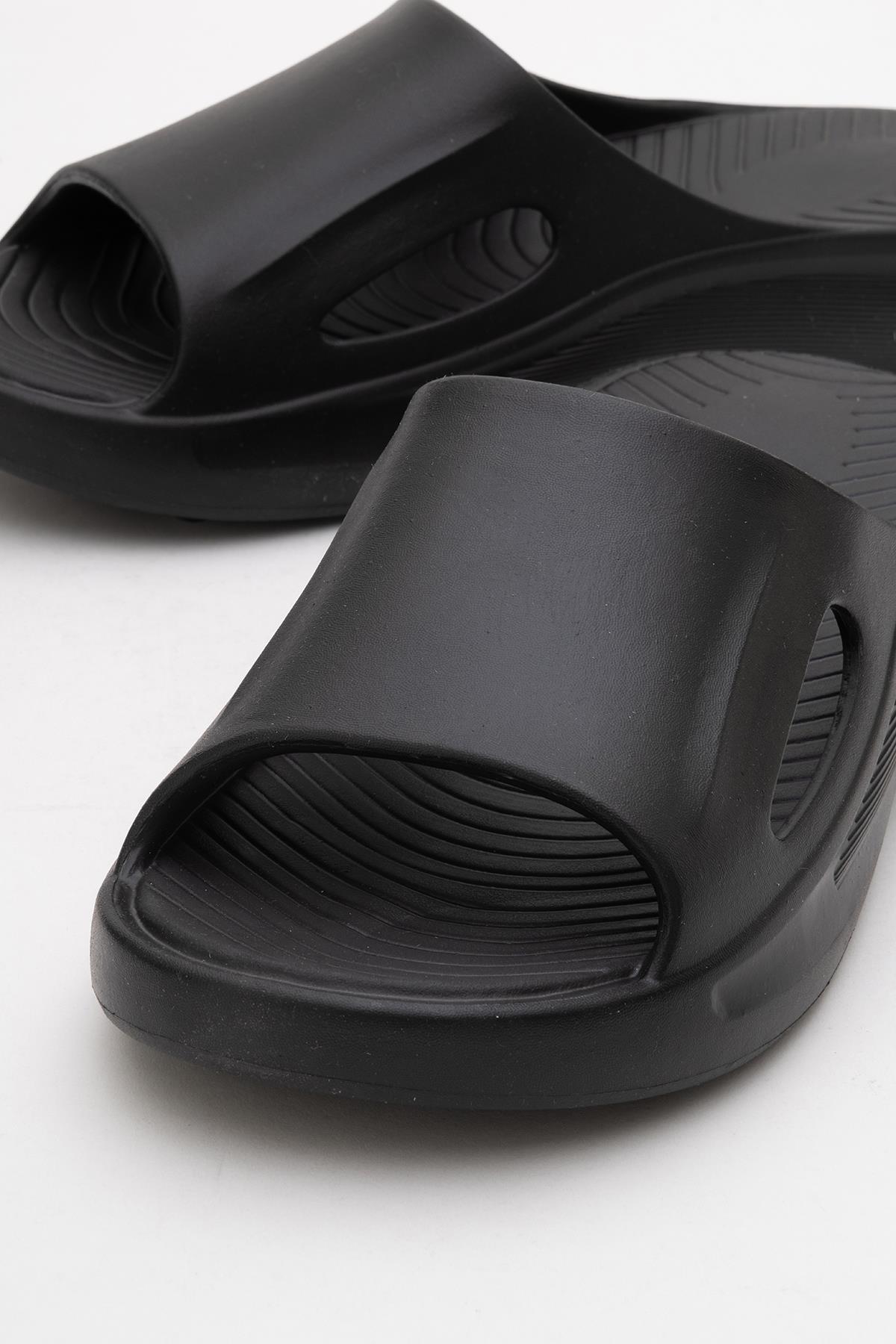 Erkek Terlik SİYAH - Görsel 4