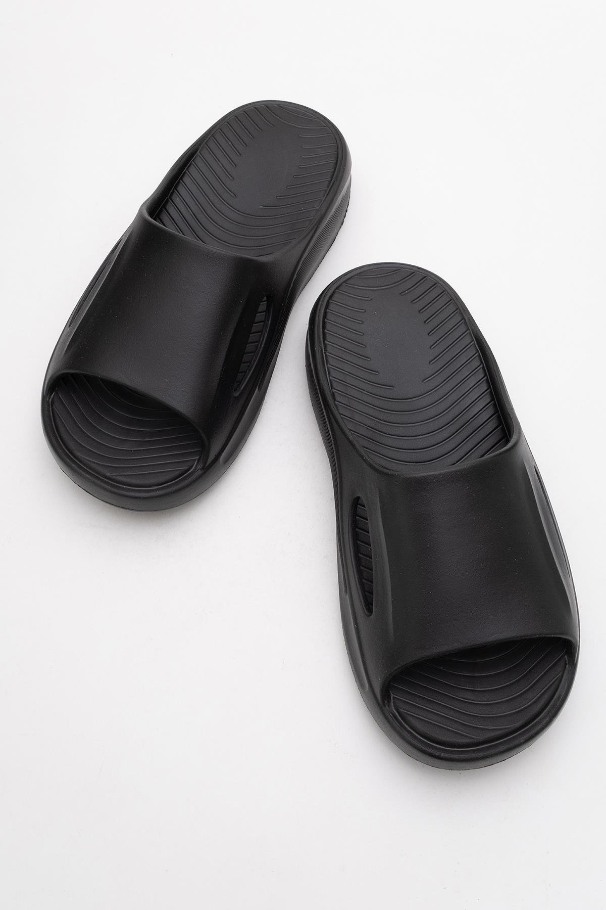 Erkek Terlik SİYAH - Görsel 6