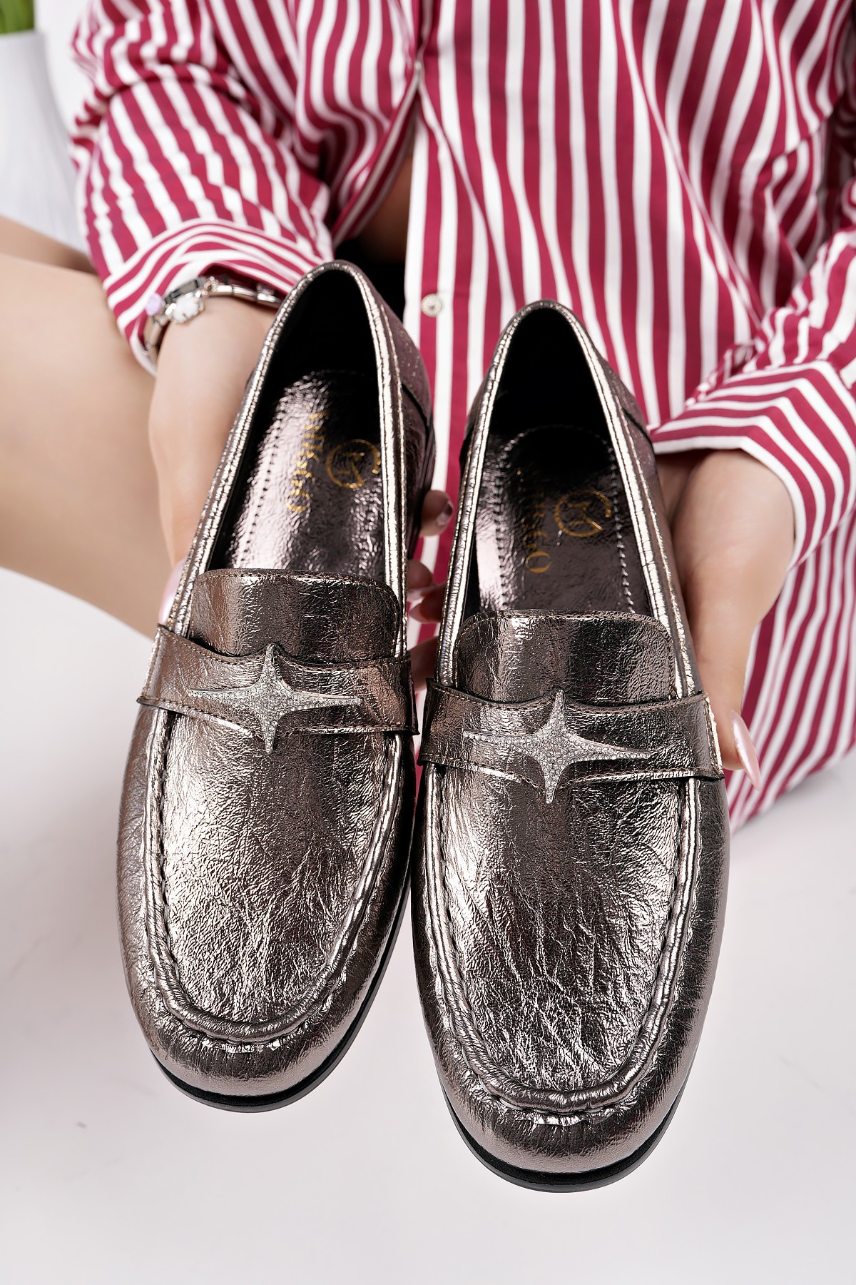 ARROW Tokalı Kadın Günlük Loafer Ayakkabı - Görsel 9