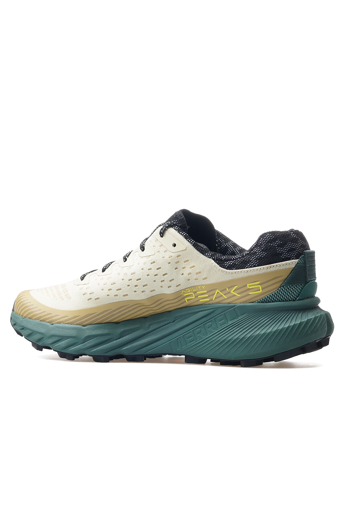 Agility Peak 5 Erkek Koşu Ayakkabısı 25y J068337 M Bej/yeşil - Görsel 4