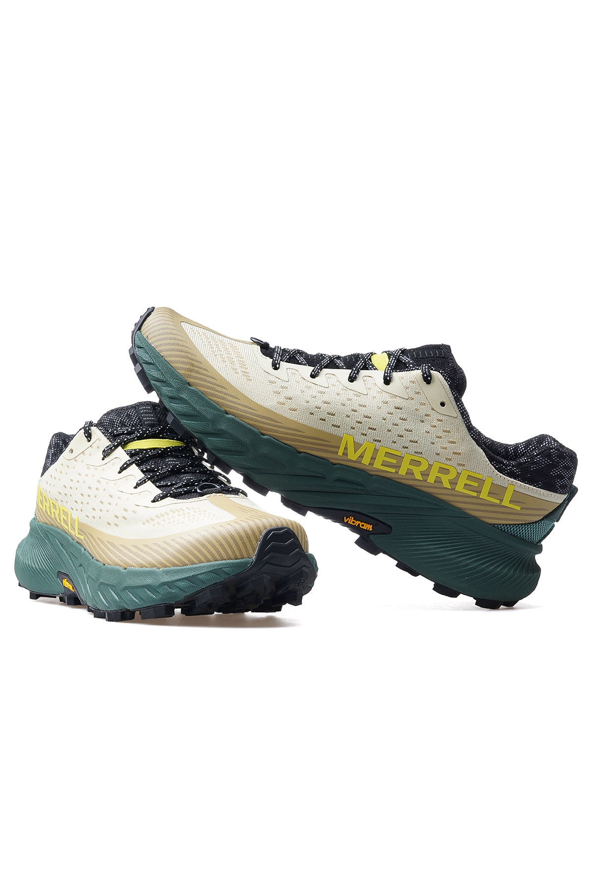 Agility Peak 5 Erkek Koşu Ayakkabısı 25y J068337 M Bej/yeşil - Görsel 7