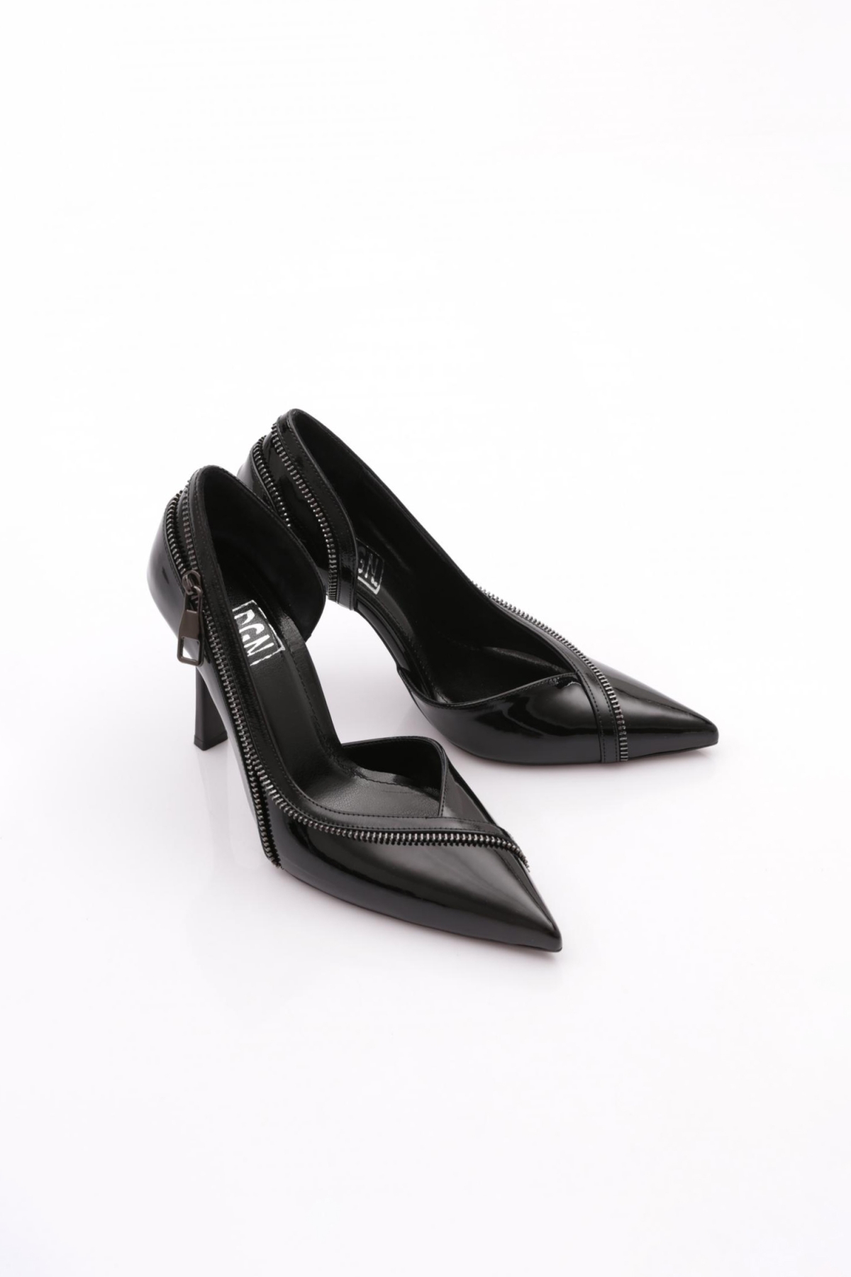1022 Kadin Sivri Burun Topuklu Ayakkabi - Görsel 3