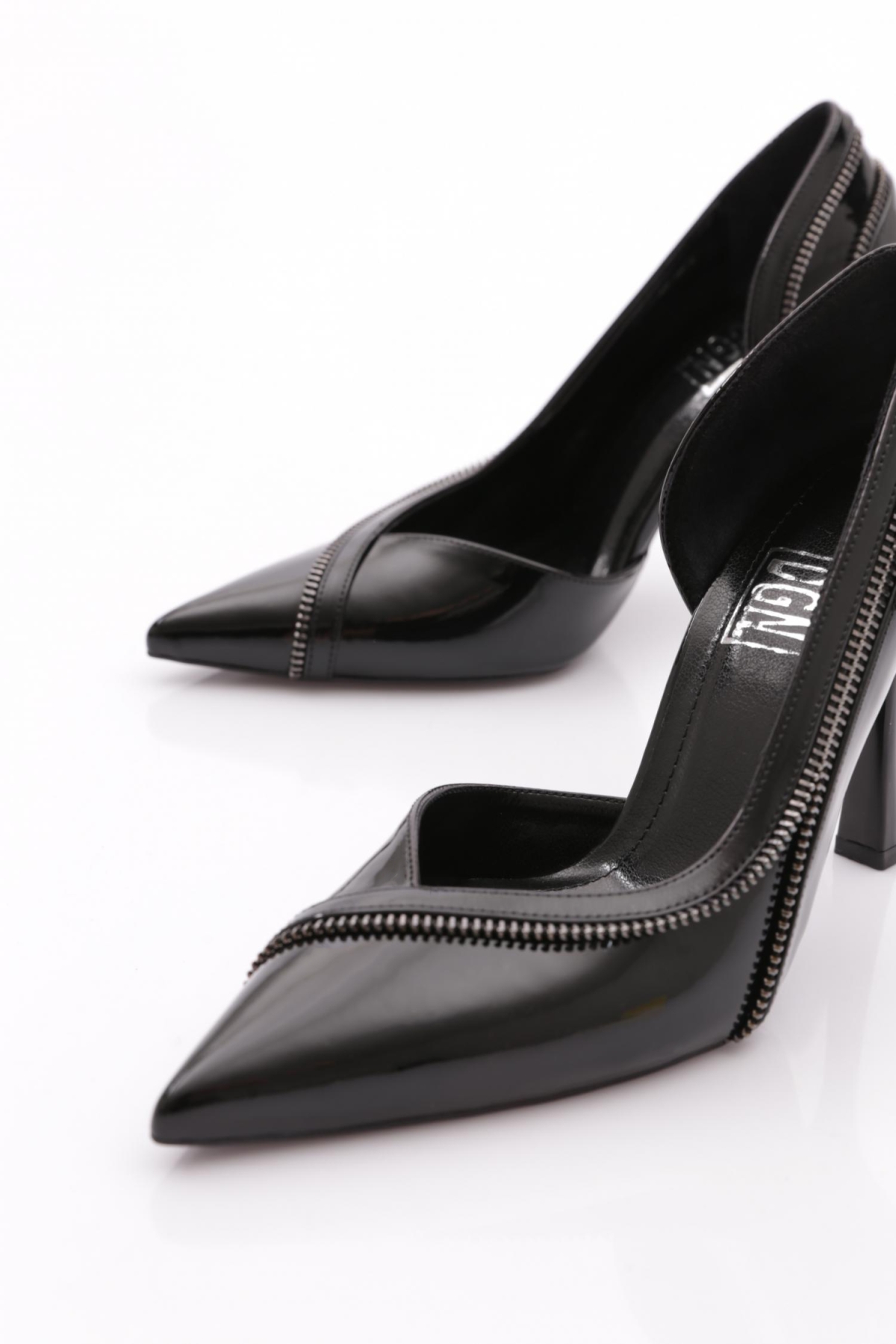 1022 Kadin Sivri Burun Topuklu Ayakkabi - Görsel 5