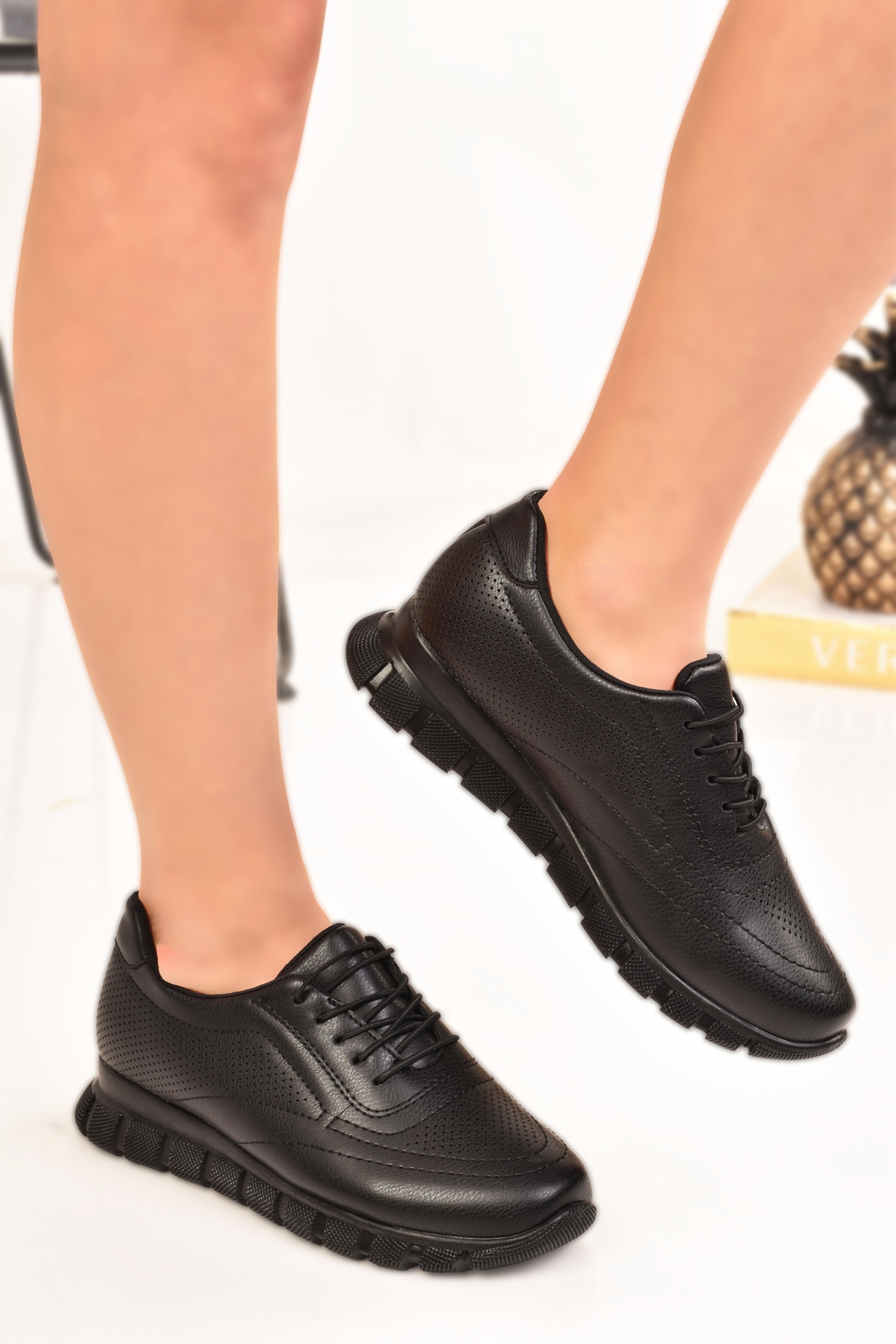 Kadın Günlük Rahat Comfort Taban Spor Sneaker Ayakkabı - Görsel 2