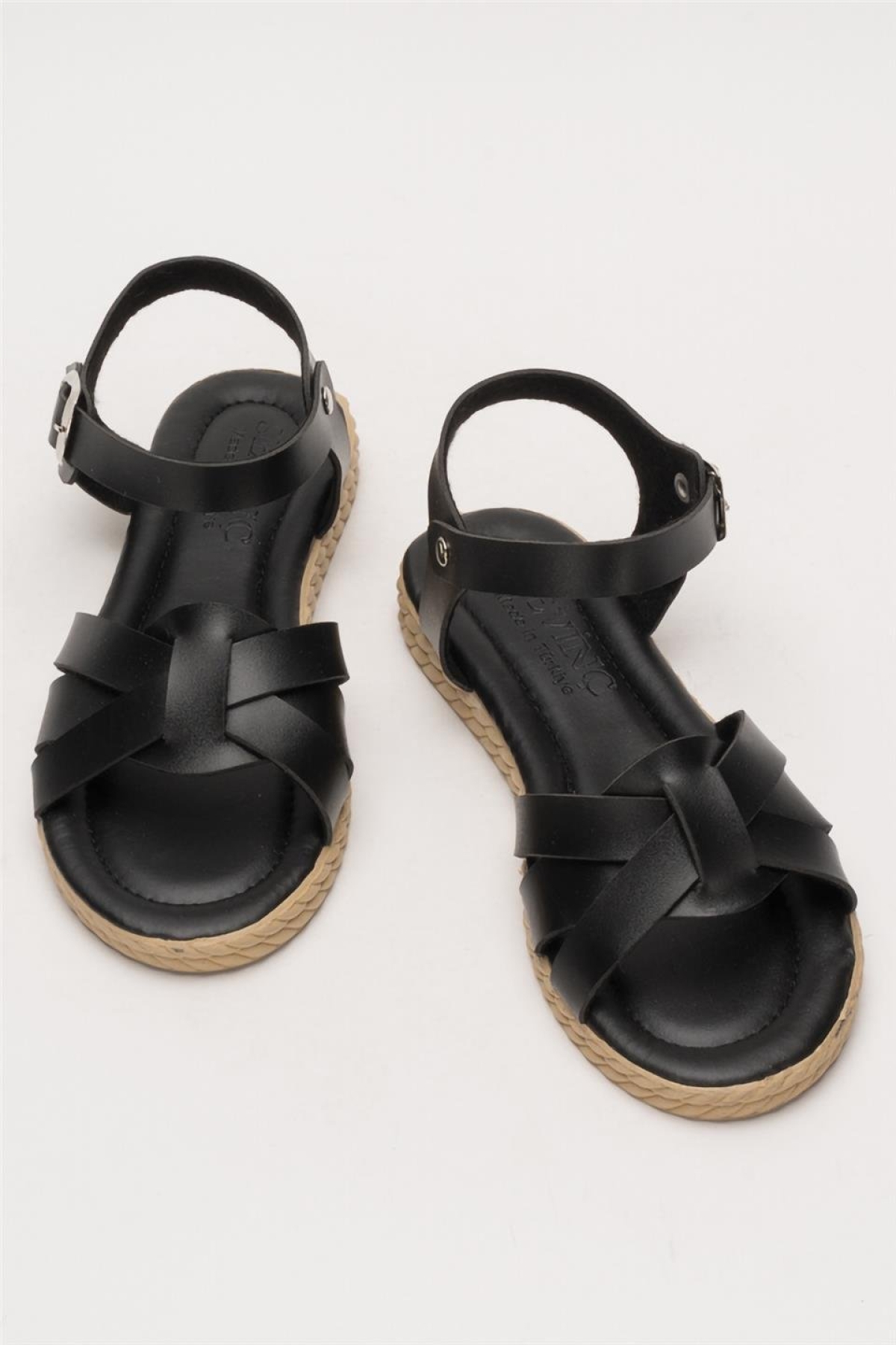 Günlük Şık Rahat Kadın Sandalet SİYAH - Görsel 7
